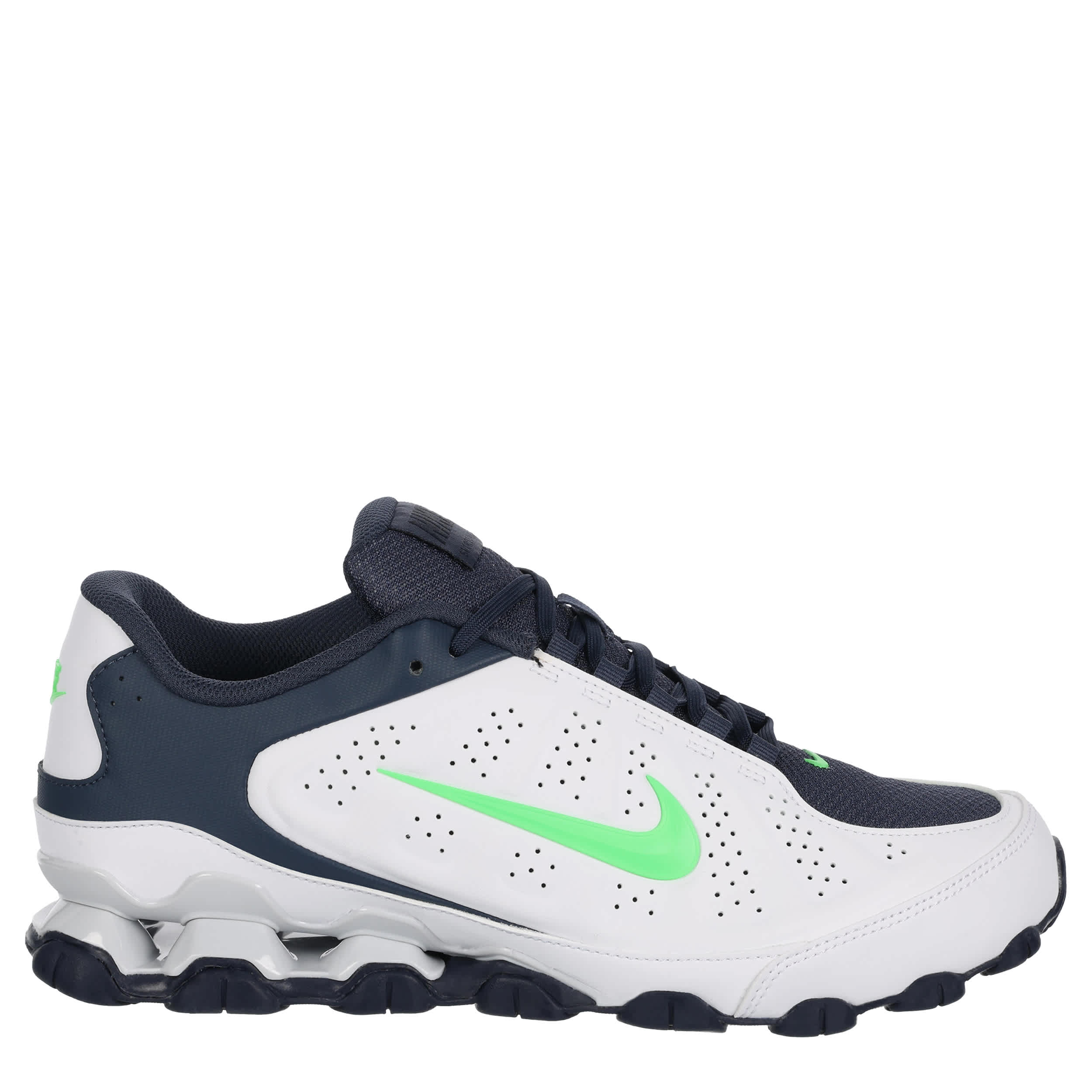 NIKE-MENS REAX 8 NSW SL SNEAKER-WHITE & GREEN