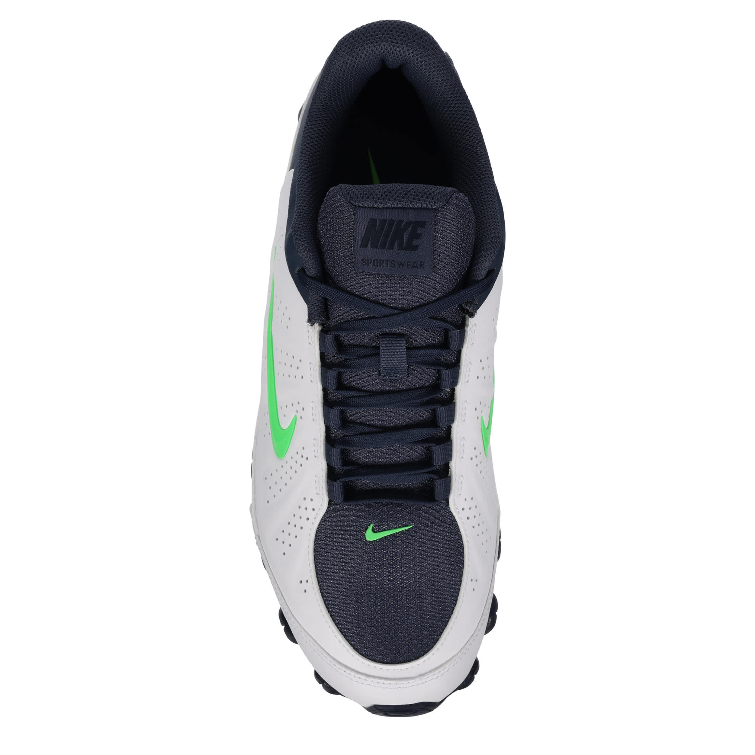 NIKE-MENS REAX 8 NSW SL SNEAKER-WHITE & GREEN