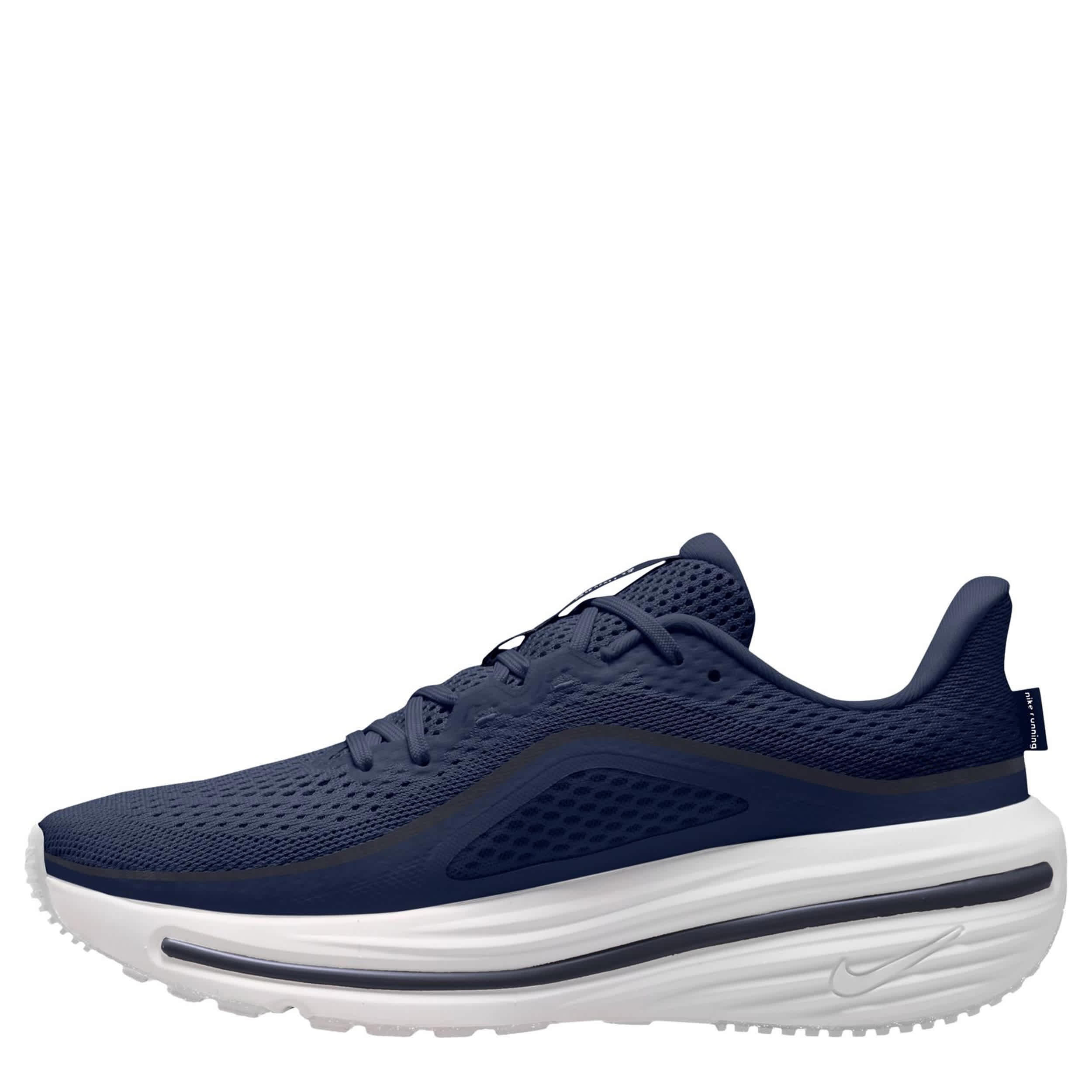 NIKE-MENS WINFLO 12 RUNNING SHOE-NAVY & WHITE