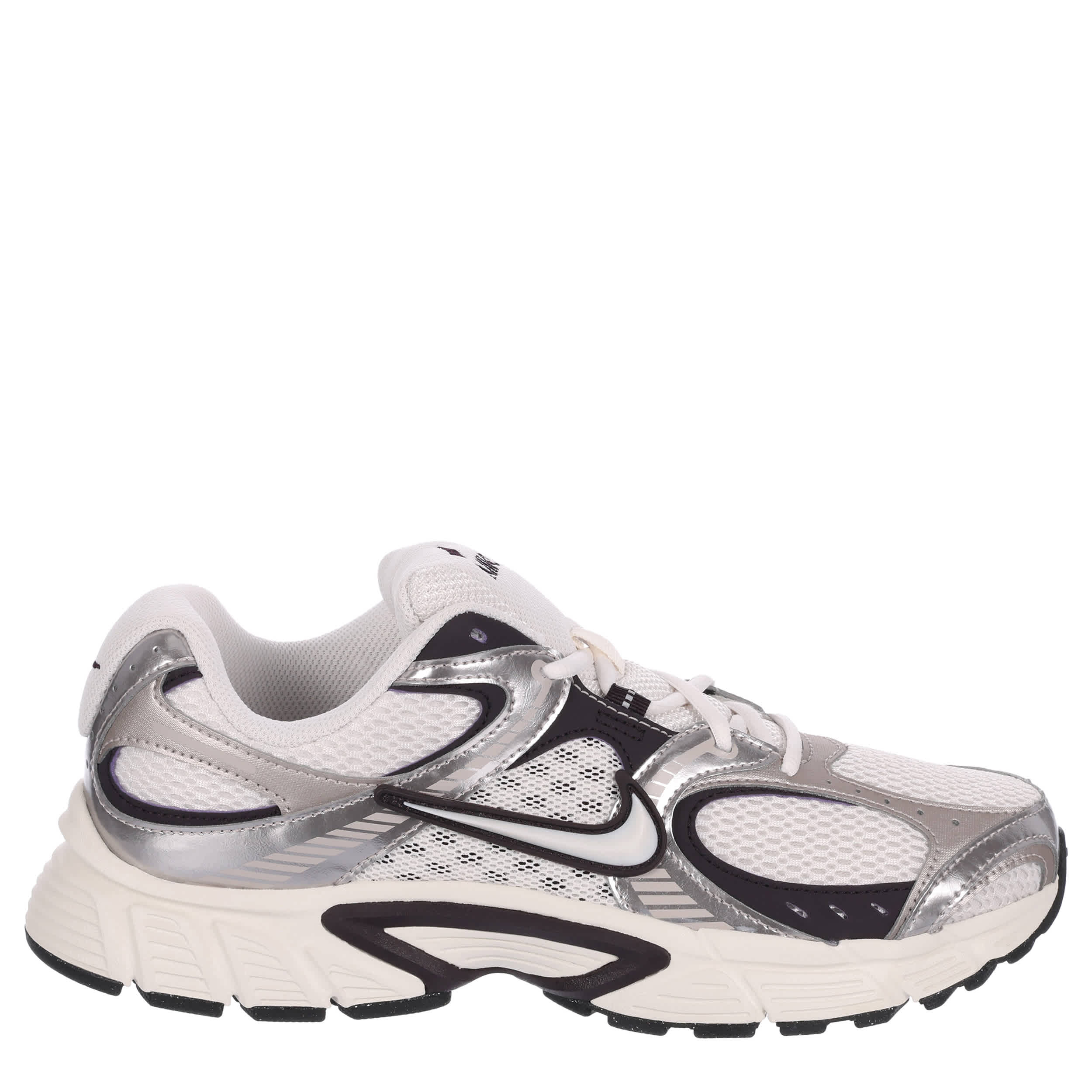 NIKE-MENS V5 RNR SNEAKER-OFF WHITE & SILVER