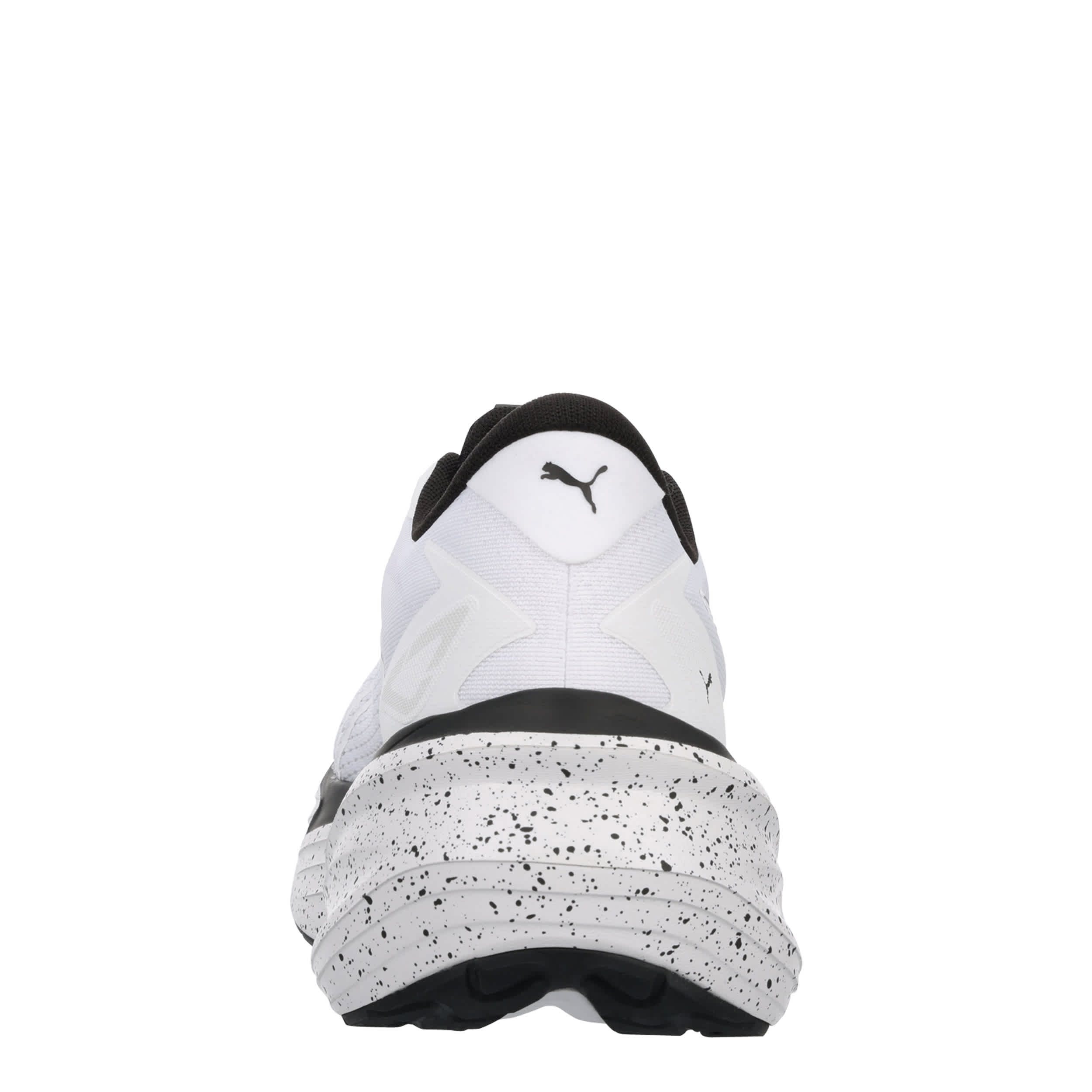PUMA-MENS MAXIMA PRO RUNNING SHOE-WHITE & BLACK