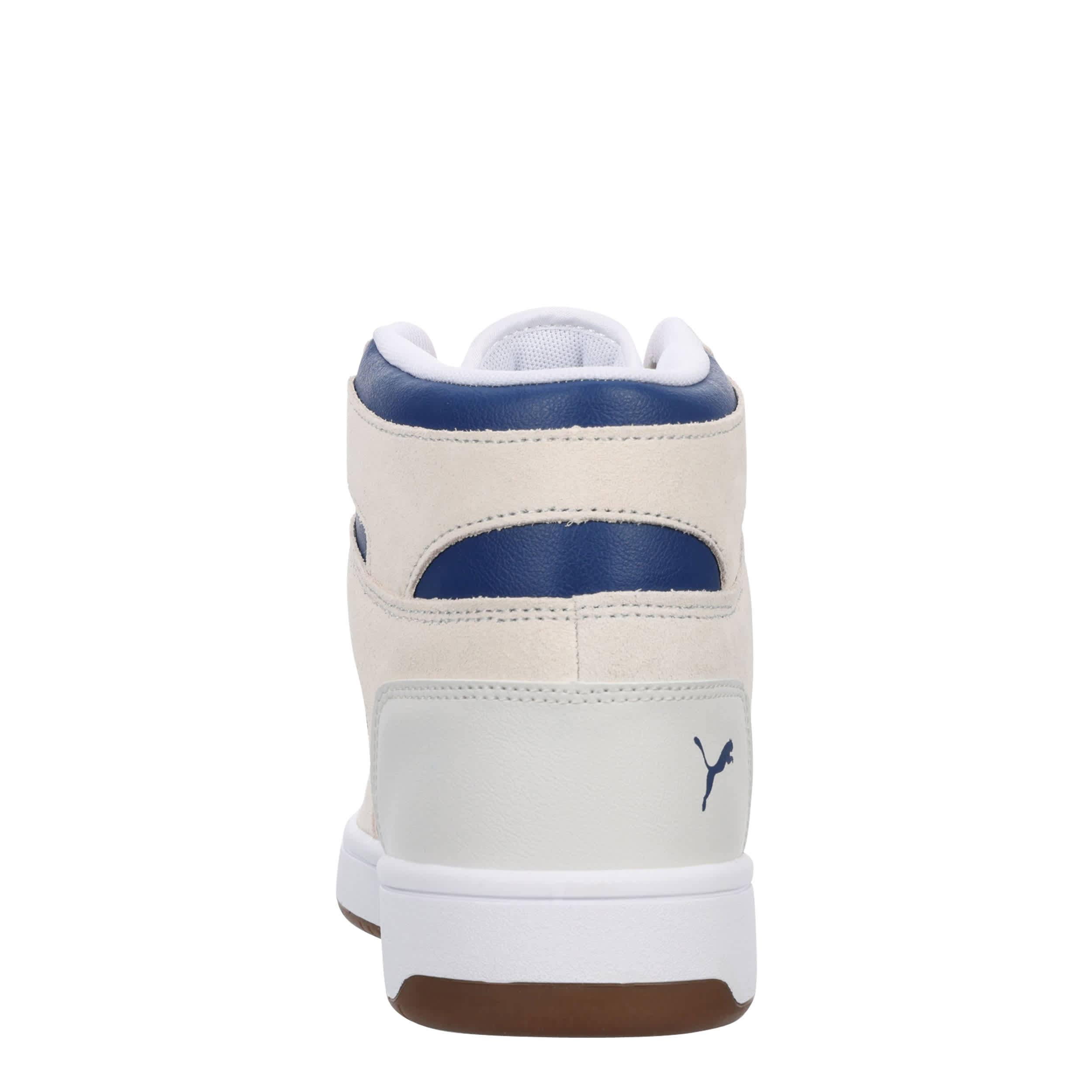 PUMA-MENS REBOUND LAYUP SNEAKER-GREY & WHITE