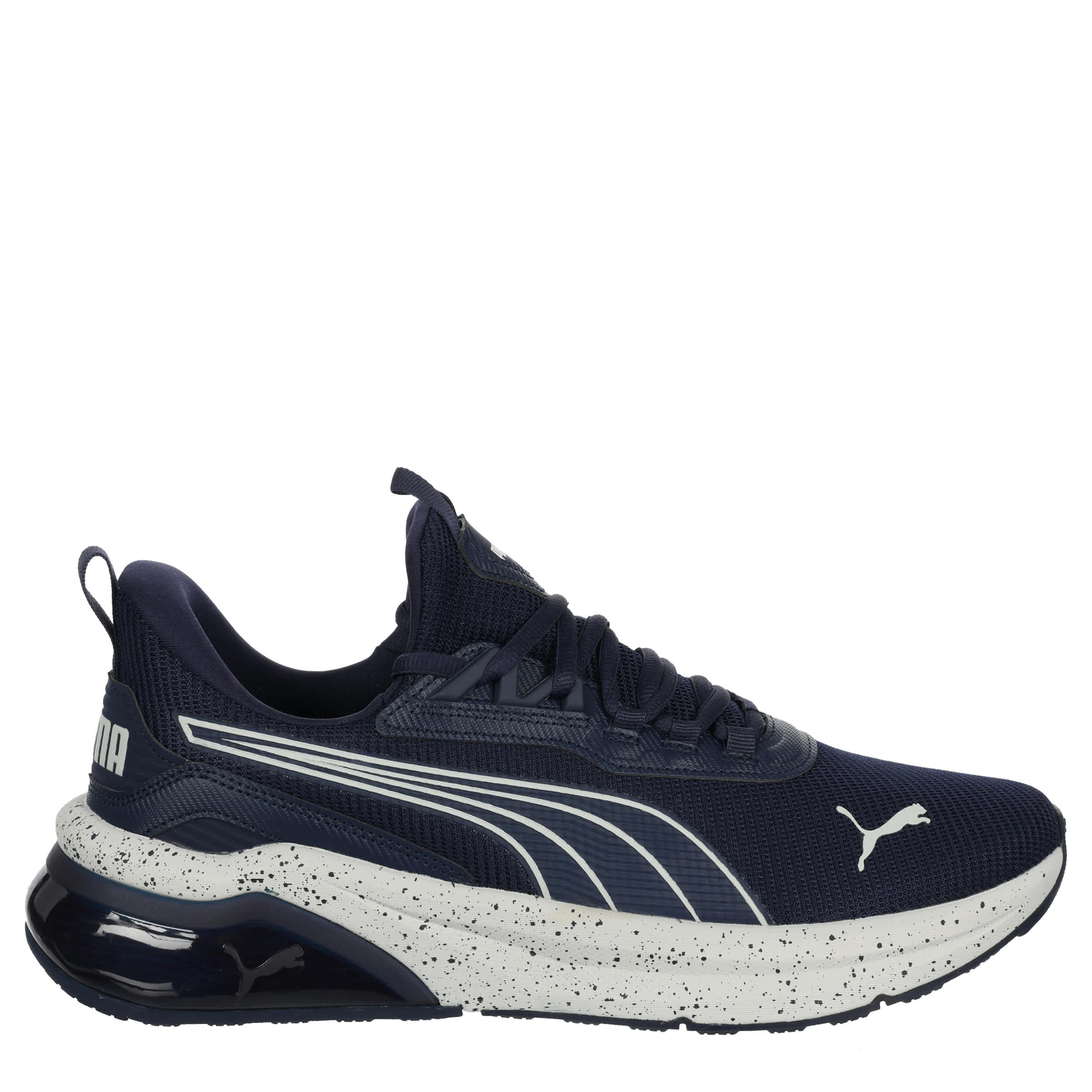 PUMA-MENS SEEKER RUNNING SNEAKER-NAVY & GREY