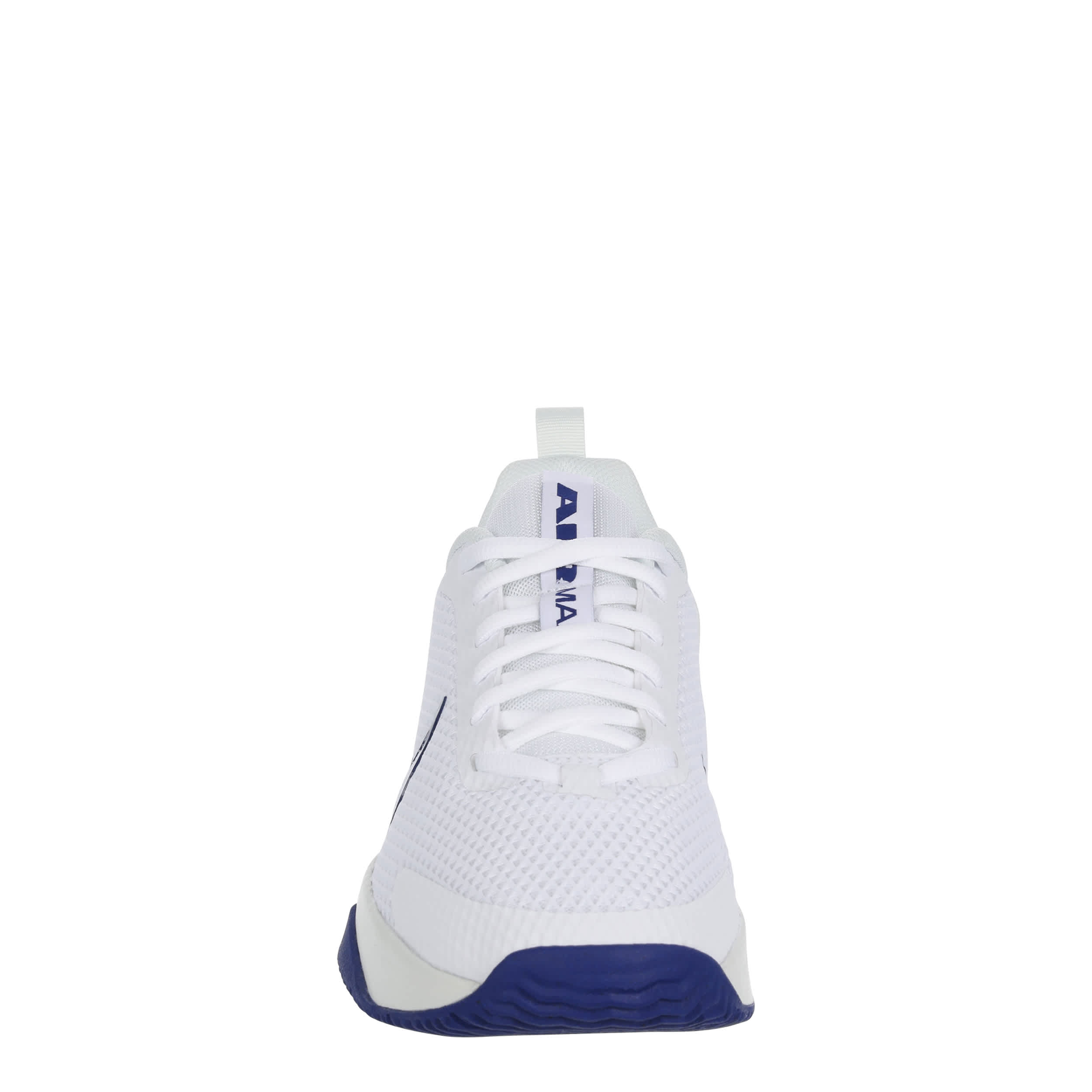 NIKE-MENS AIR MAX ALPHA TRAINER 6 CROSS TRAINING SHOE-WHITE & LIGHT BLUE