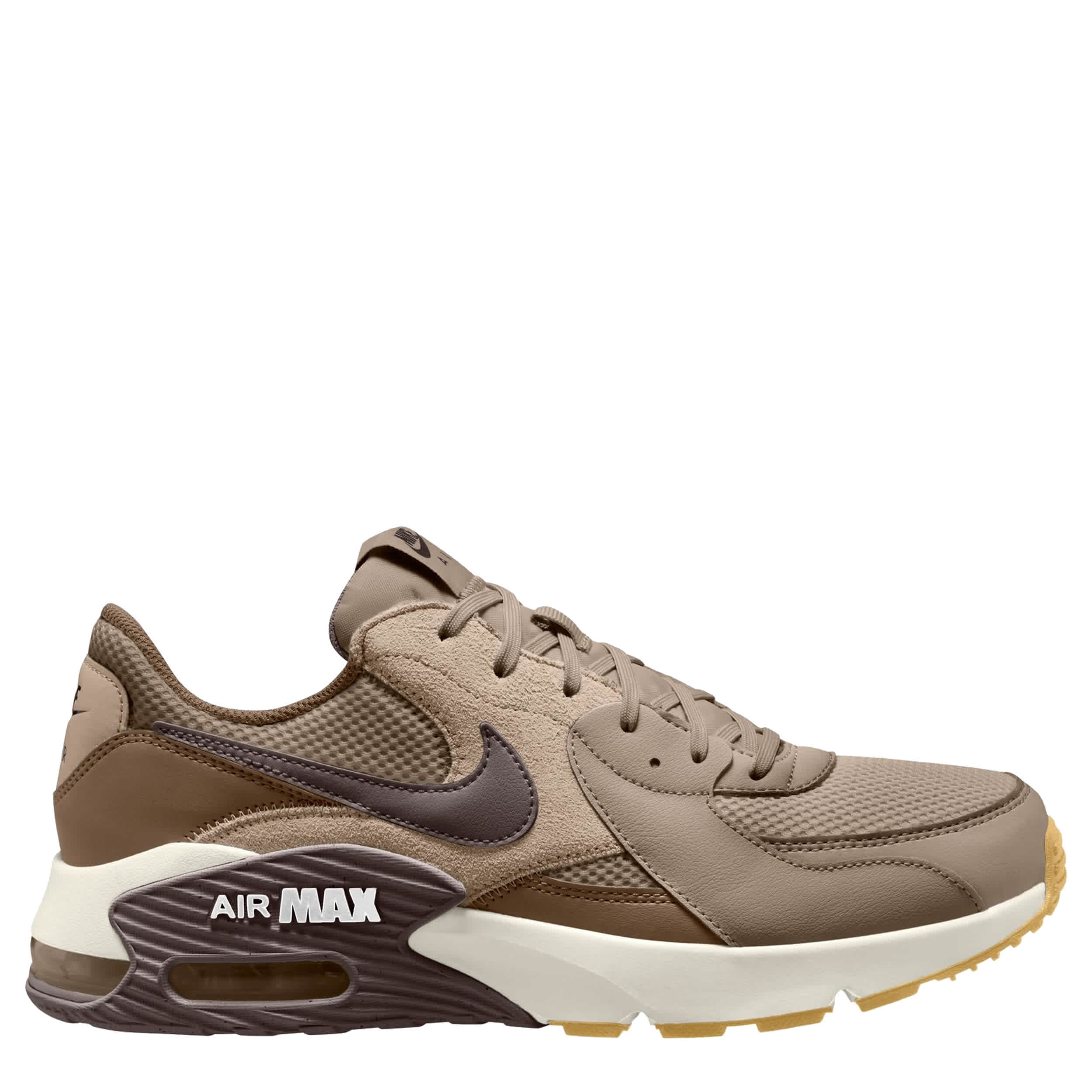 NIKE-MENS AIR MAX EXCEE SNEAKER-TAUPE & BROWN