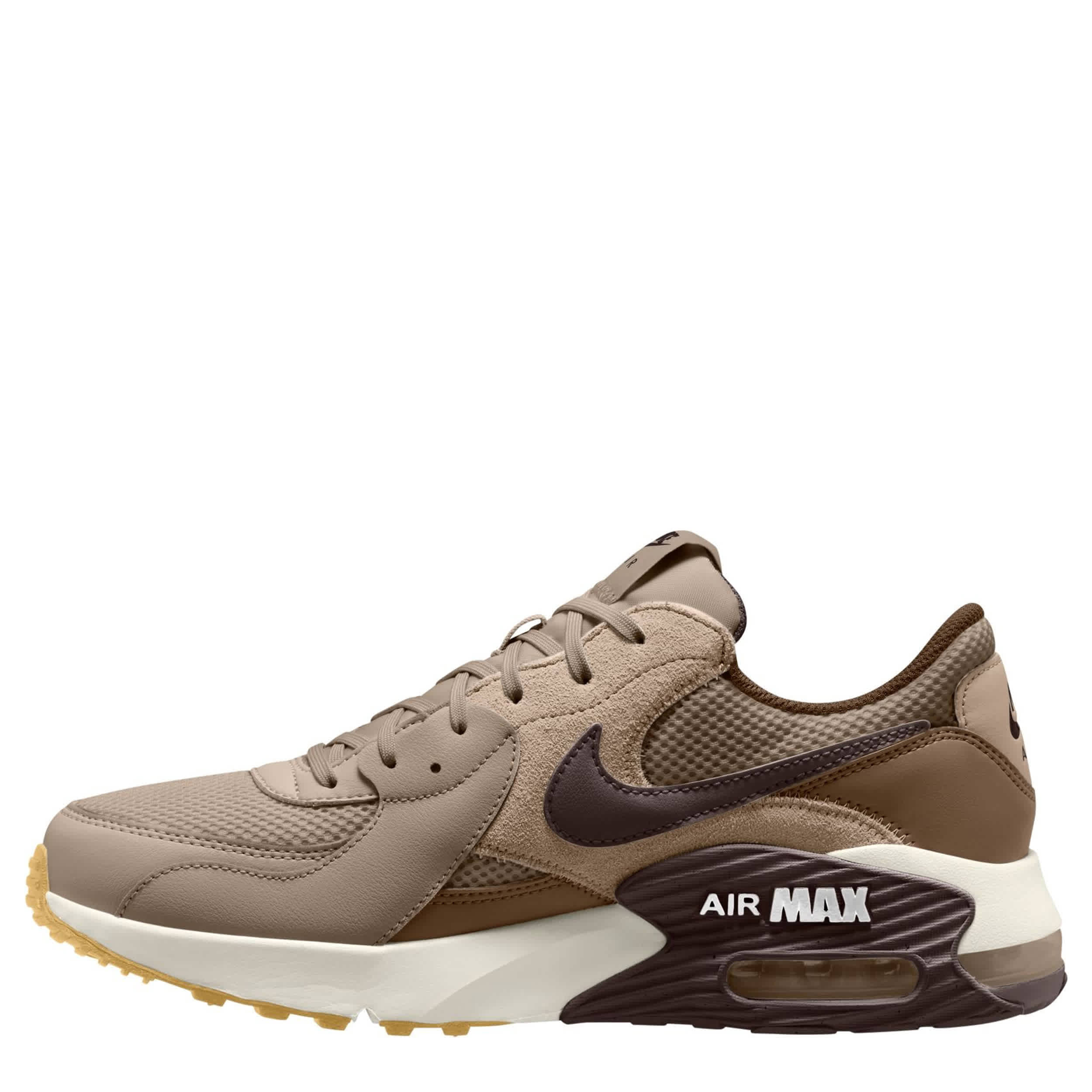NIKE-MENS AIR MAX EXCEE SNEAKER-TAUPE & BROWN