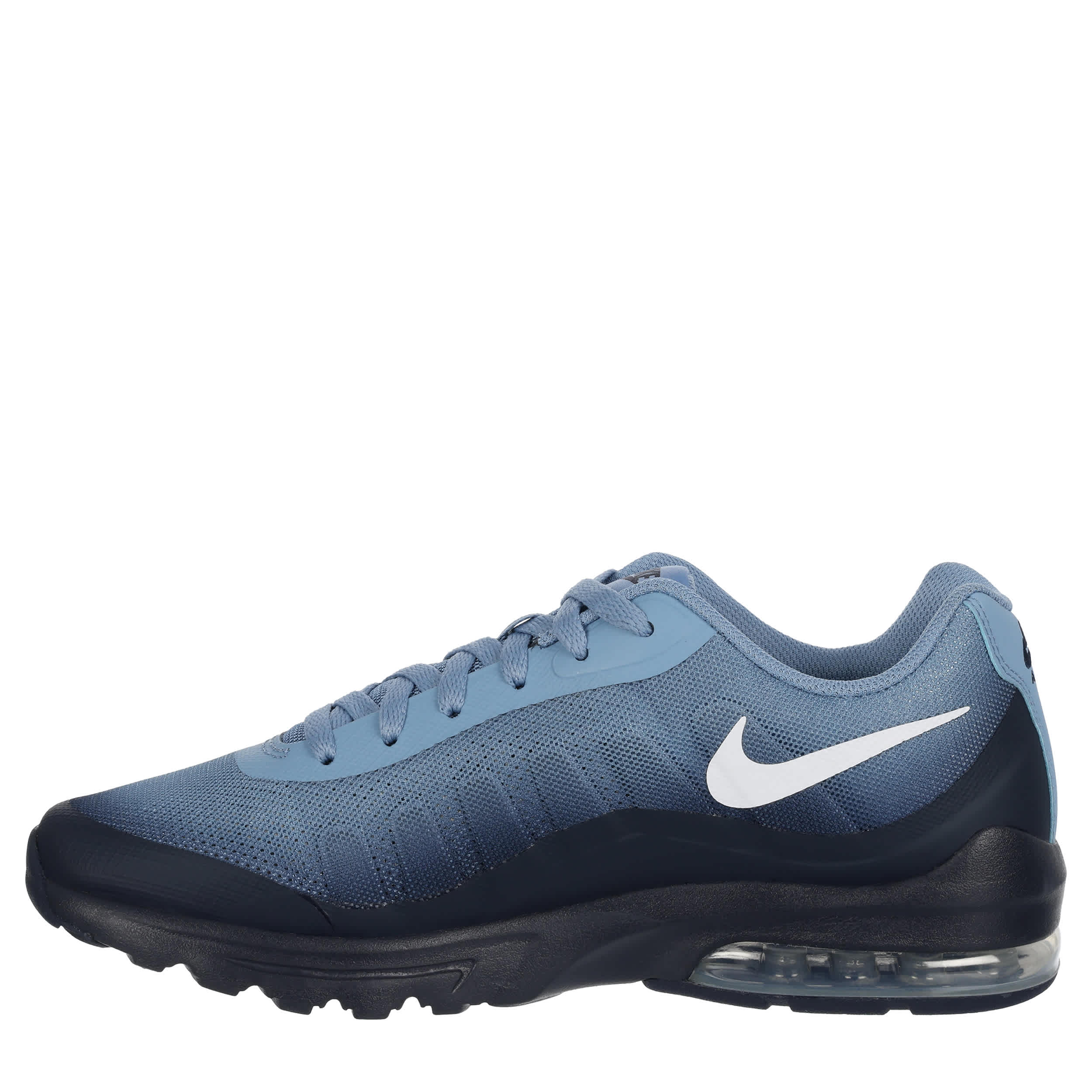NIKE-MENS AIR MAX INVIGOR SNEAKER-BLUE & WHITE