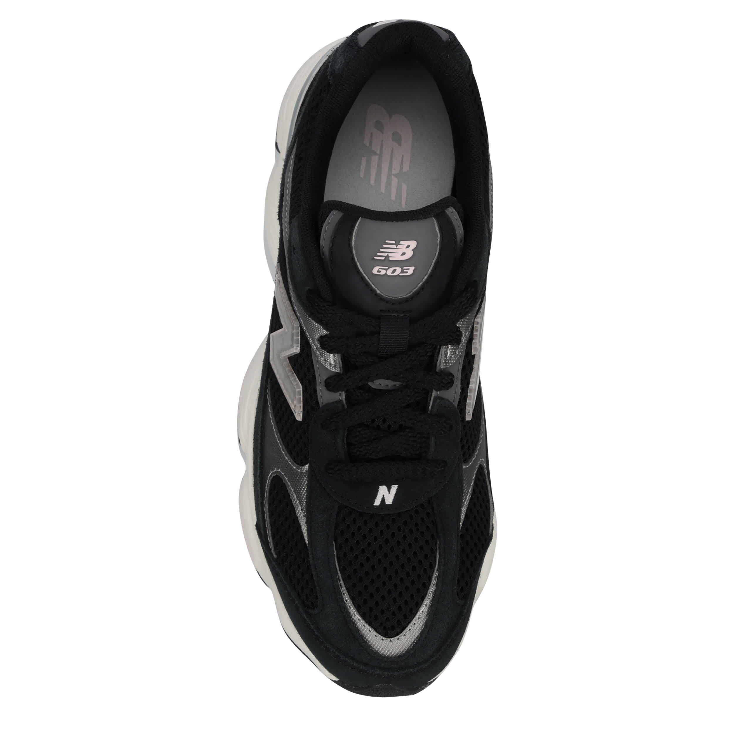 NEW BALANCE-MENS 603 SNEAKER-BLACK & WHITE