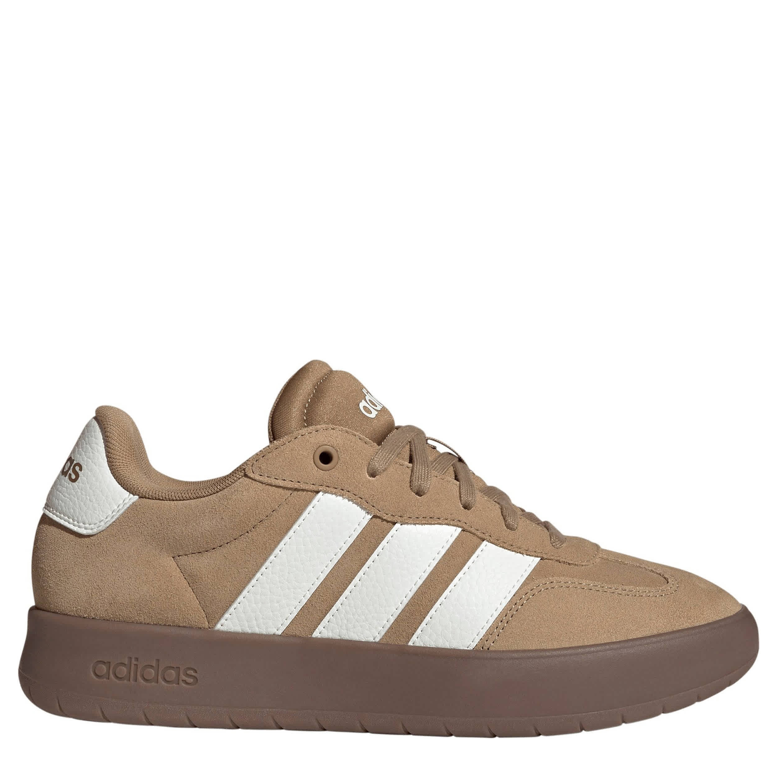 ADIDAS-MENS BARREDA XLG SNEAKER-TAN & 