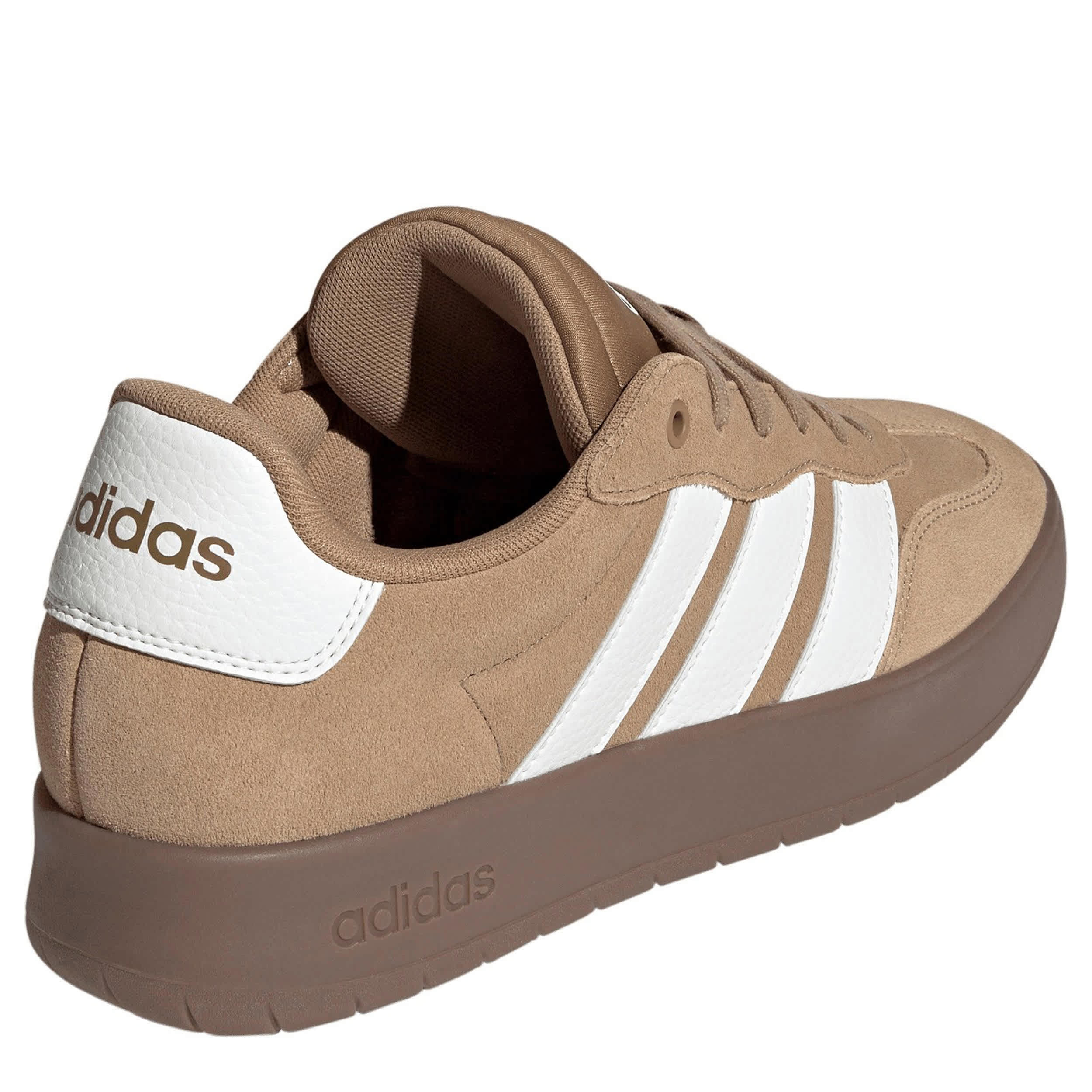 ADIDAS-MENS BARREDA XLG SNEAKER-TAN & 