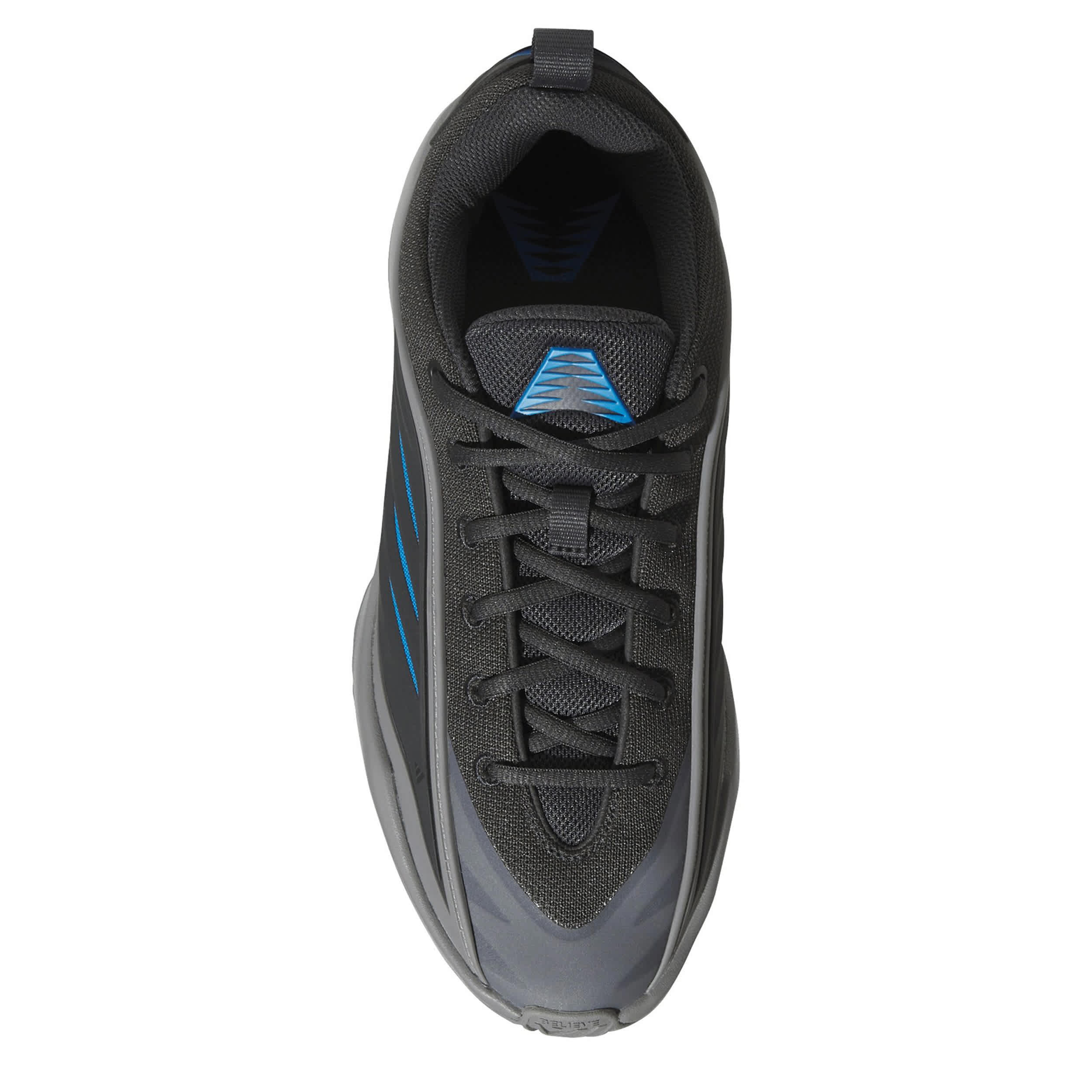 ADIDAS-MENS BELIEVE THAT 1 BASKETBALL SHOE-GREY & BLUE