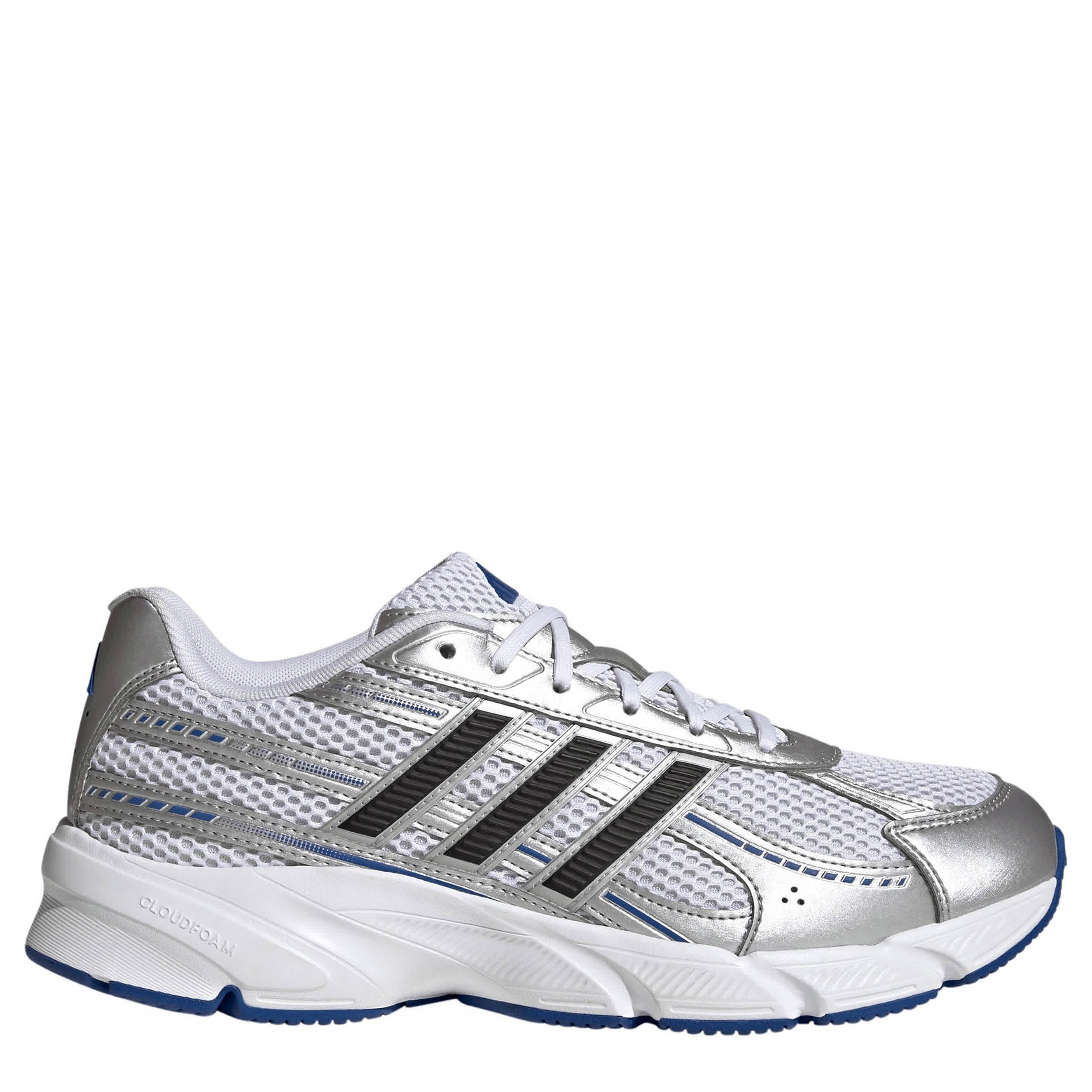 ADIDAS-MENS TECHNOCHAOS 2000 SNEAKER-WHITE & BLUE