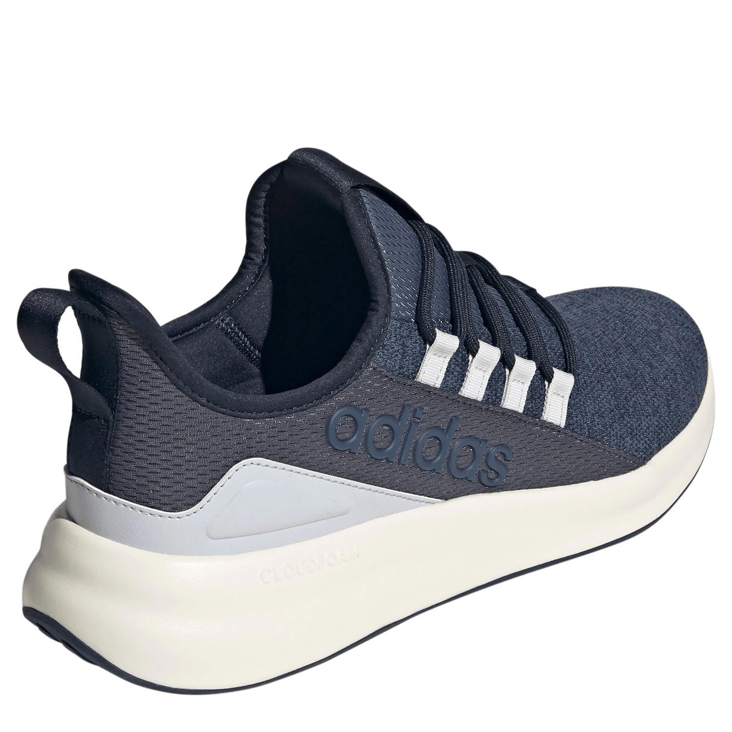 ADIDAS-MENS LITE RACER ADAPT 8.0 SNEAKER-NAVY & WHITE