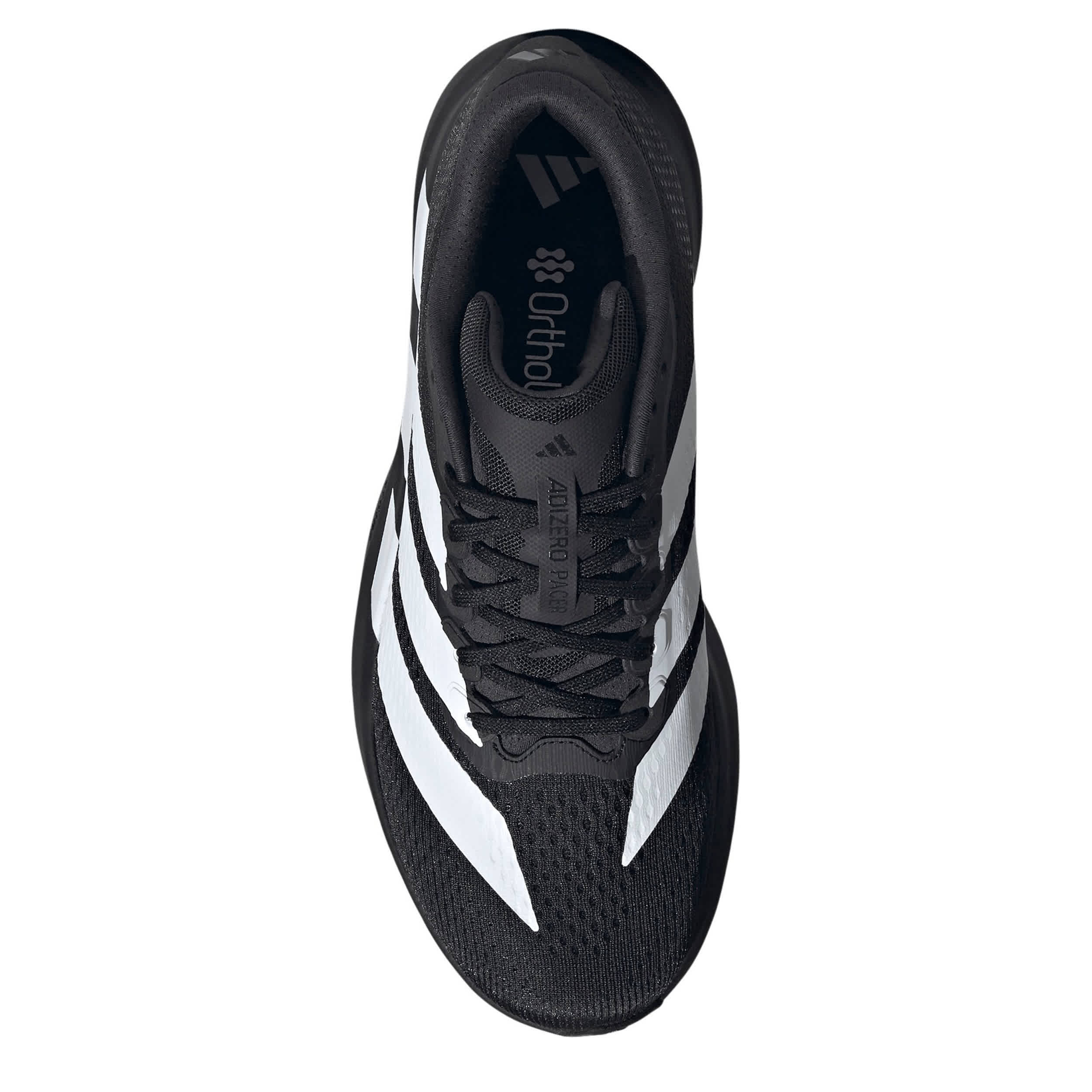 ADIDAS-MENS ADIZERO PACER SNEAKER-BLACK & WHITE