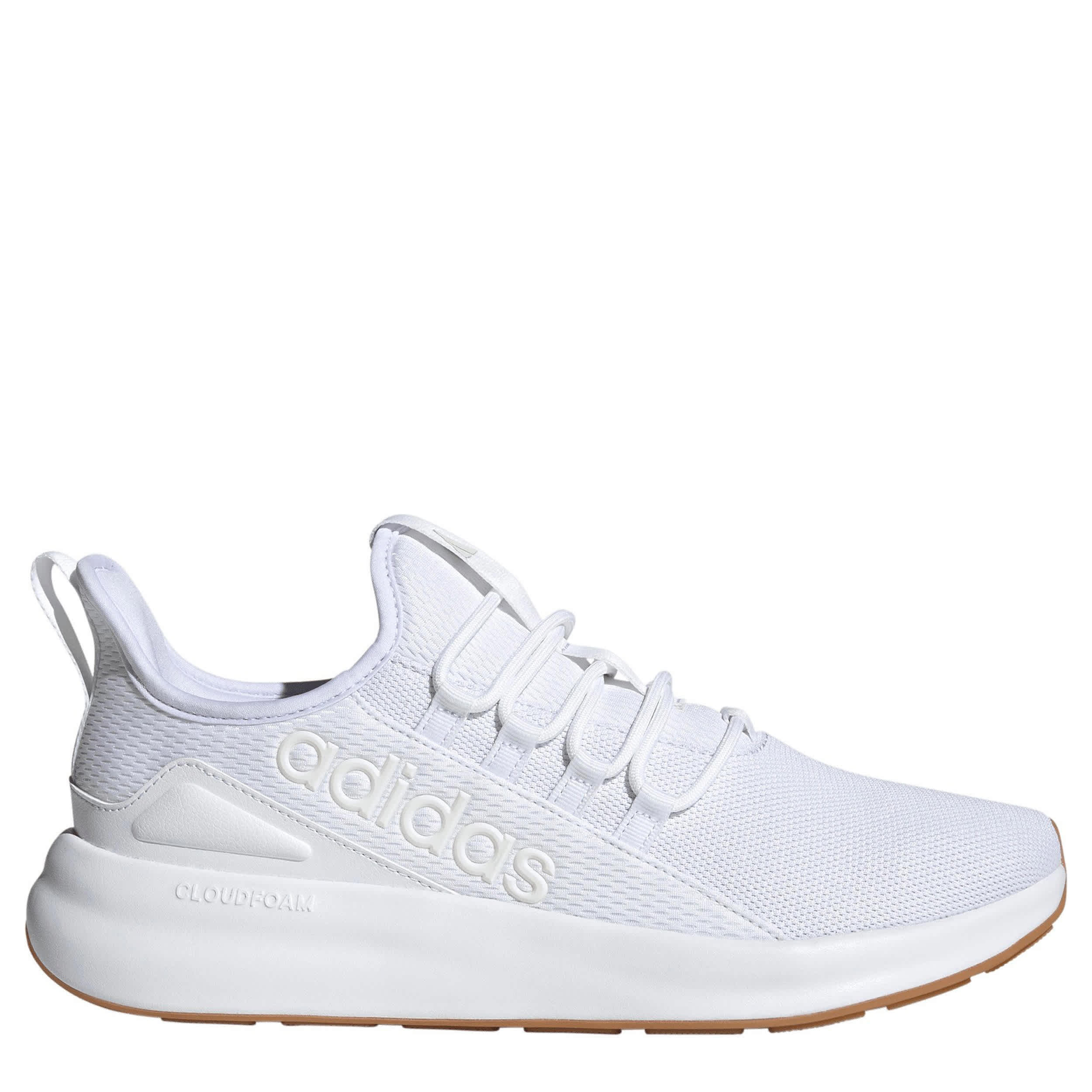 ADIDAS-MENS LITE RACER ADAPT 8.0 SNEAKER-WHITE & WHITE