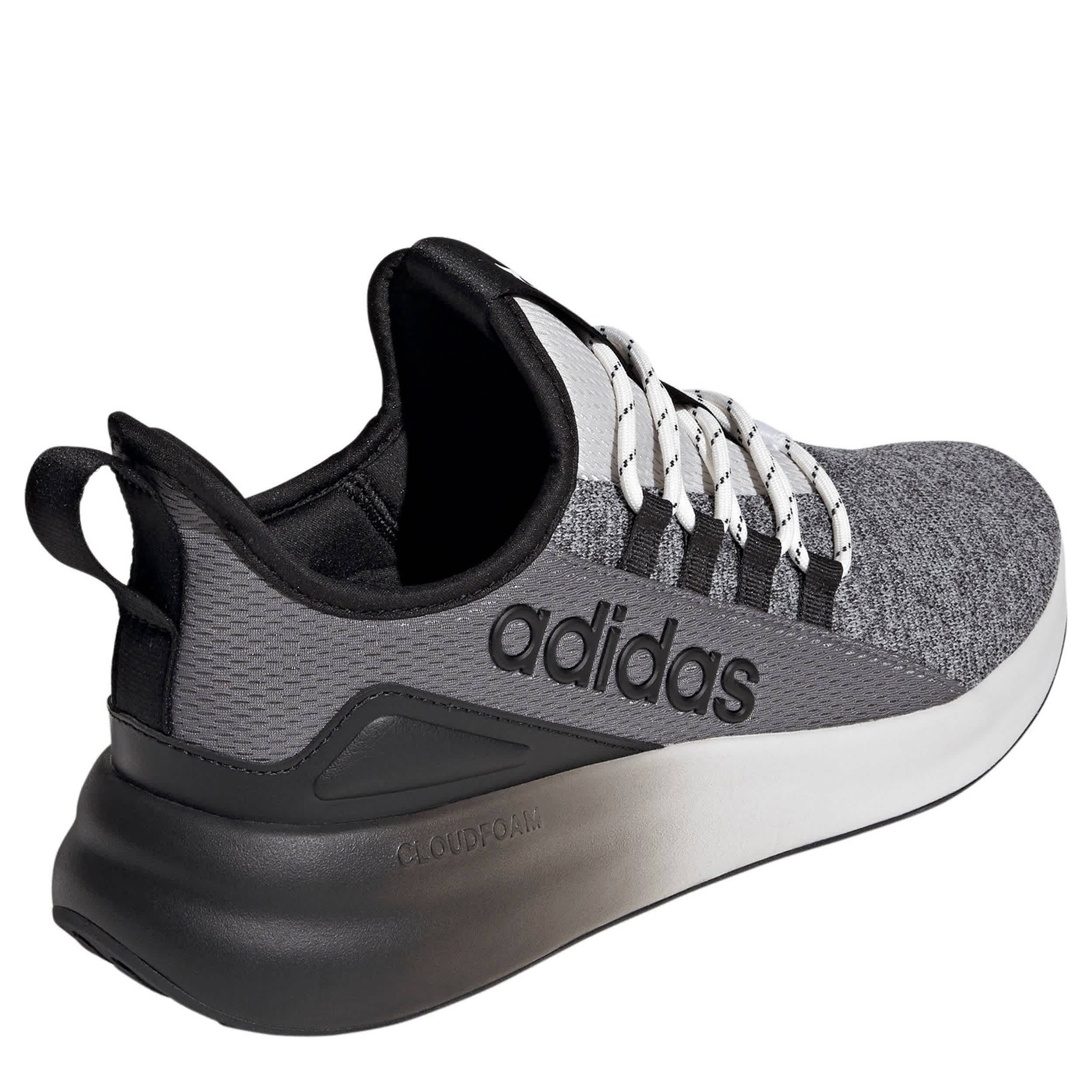 ADIDAS-MENS LITE RACER ADAPT 8.0 SNEAKER-WHITE & GREY