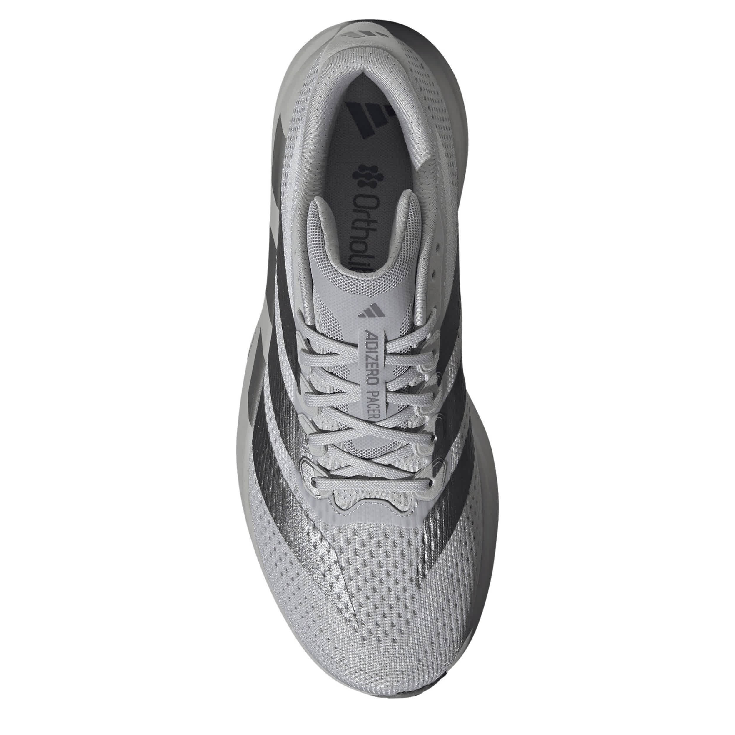 ADIDAS-MENS ADIZERO PACER SNEAKER-GREY & GREY