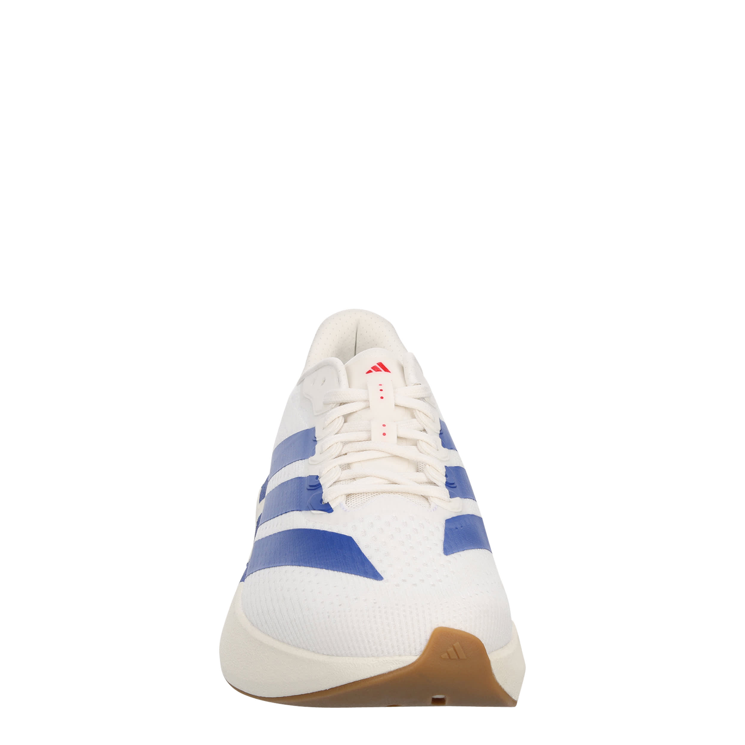 ADIDAS-MENS ADIZERO PACER SNEAKER-OFF WHITE & BLUE
