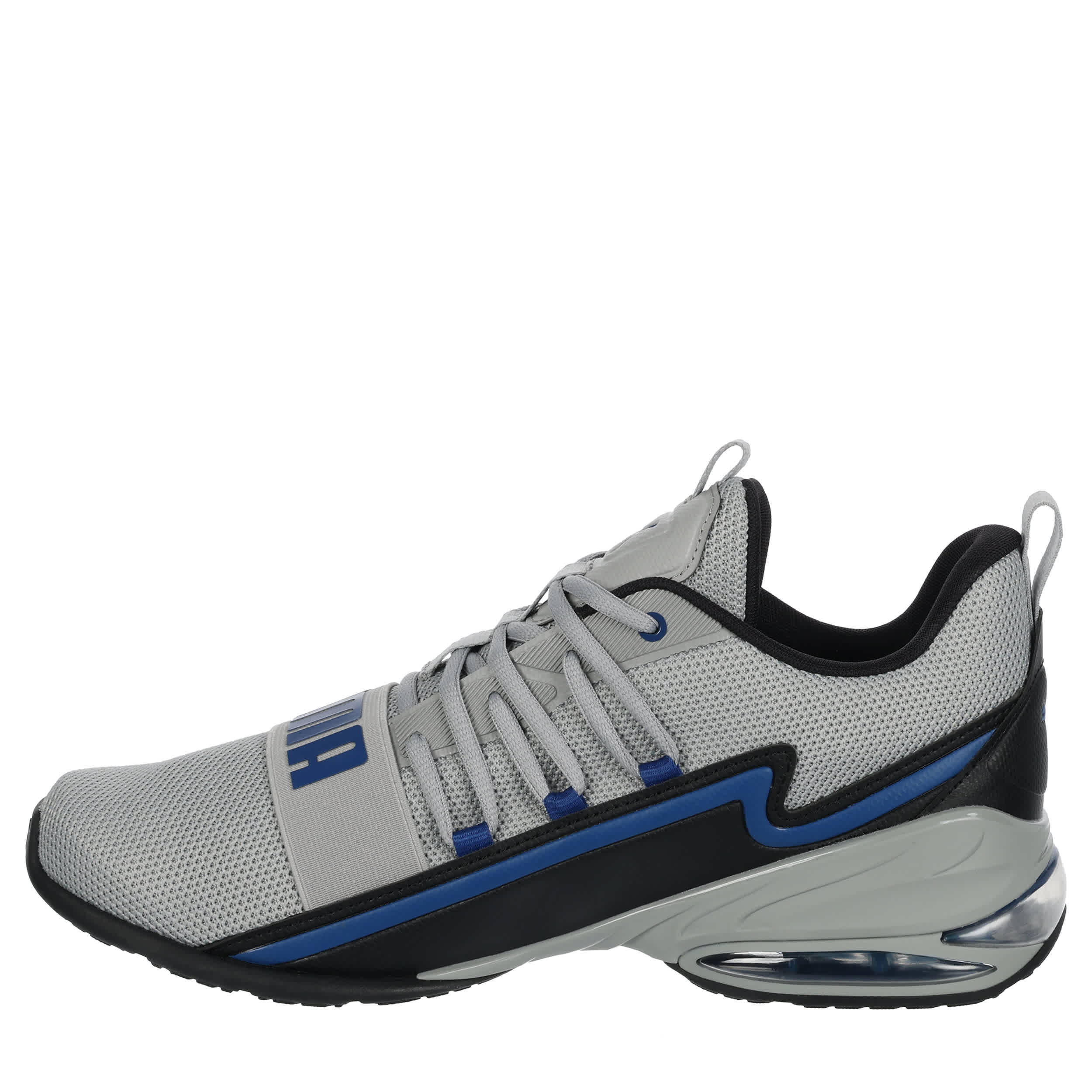 PUMA-MENS VOLTRA STREET SNEAKER-GREY & BLUE