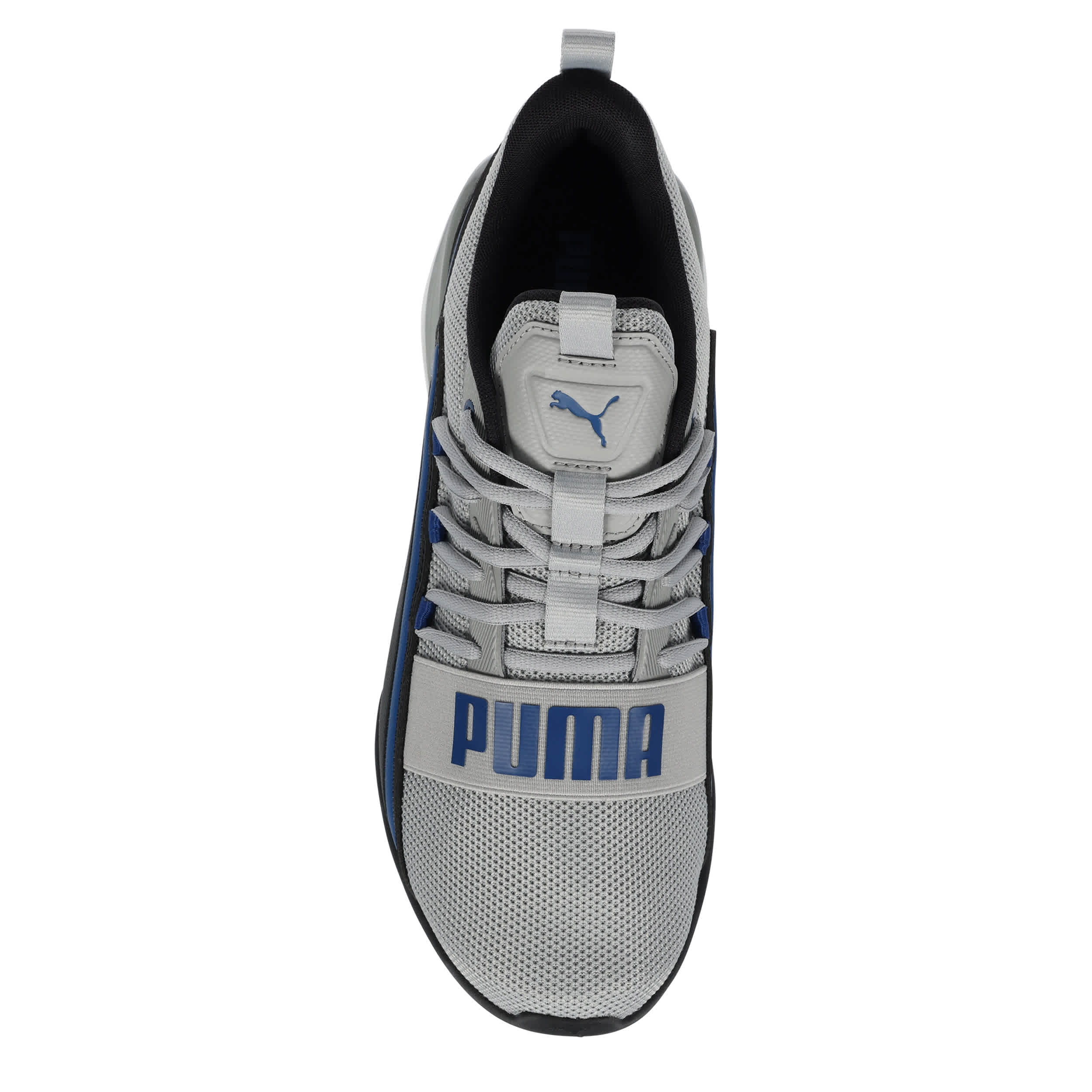 PUMA-MENS VOLTRA STREET SNEAKER-GREY & BLUE