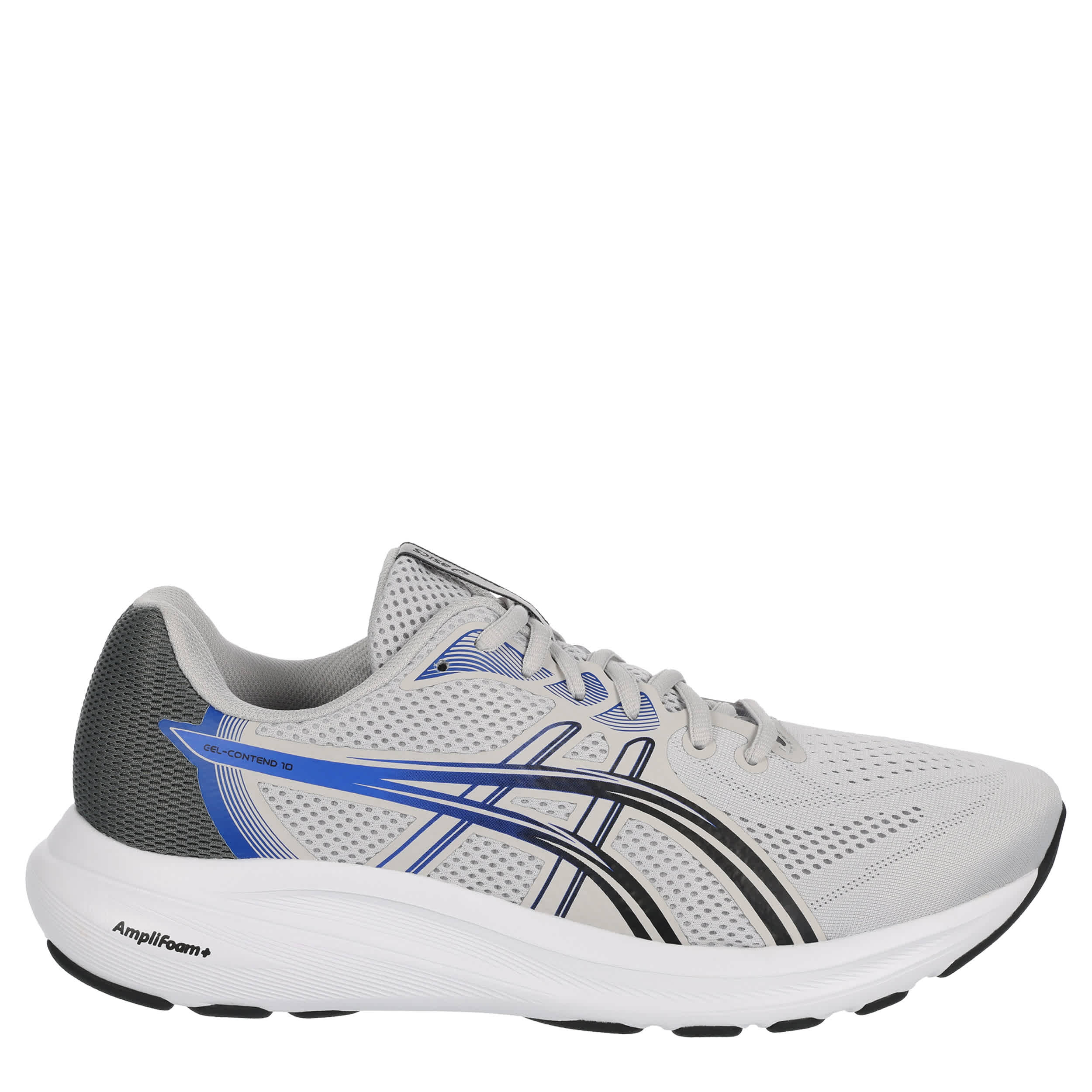 ASICS-MENS GEL CONTEND 10 RUNNING SHOE-GREY & BLUE
