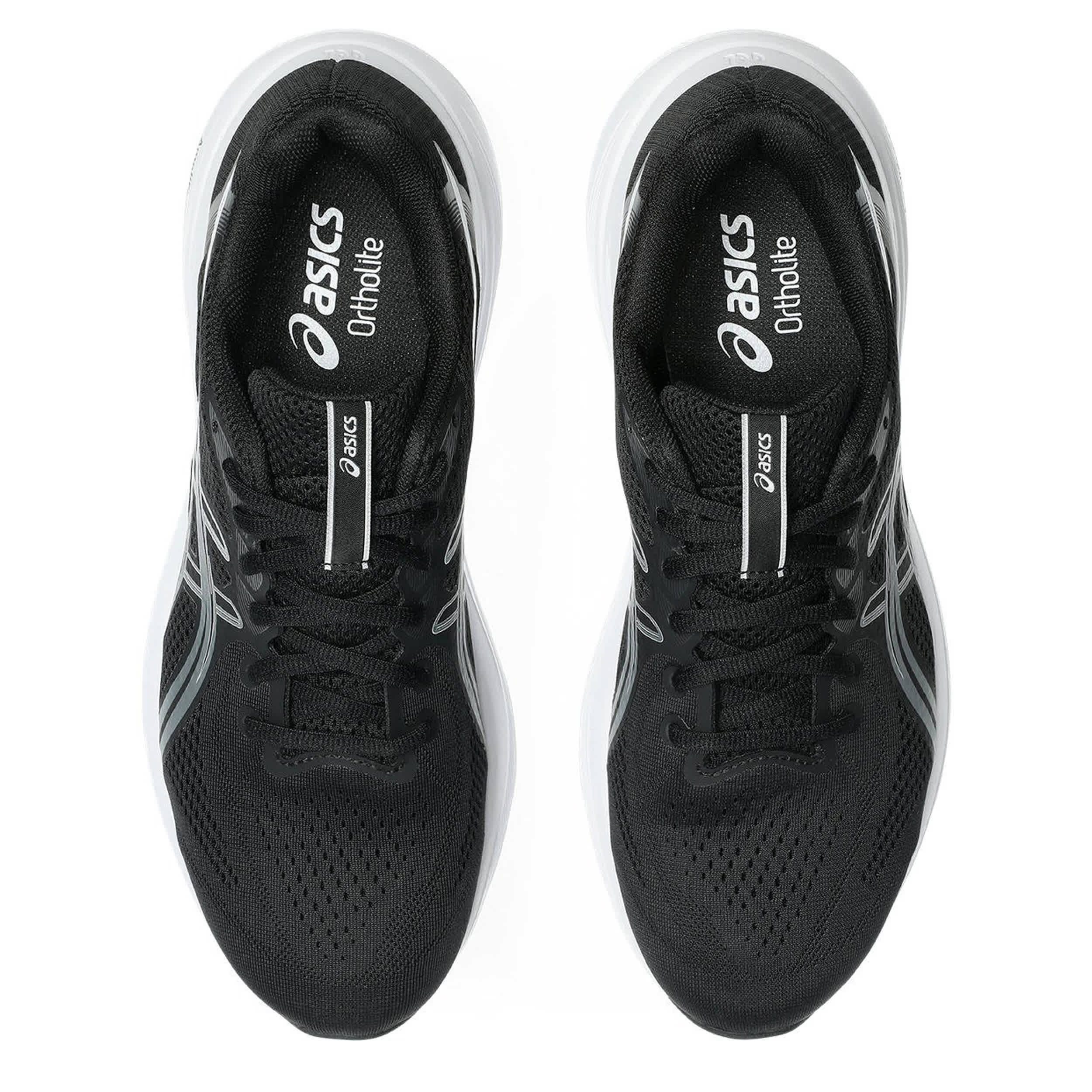 ASICS-MENS GEL CONTEND 10 RUNNING SHOE-BLACK & WHITE