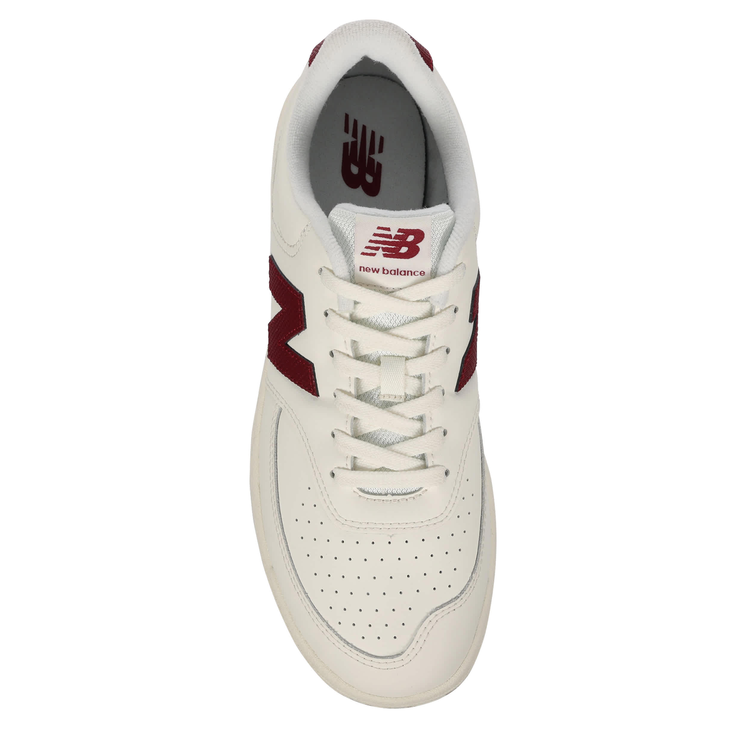 NEW BALANCE-MENS BB80 COURT SNEAKER-WHITE & BLACK