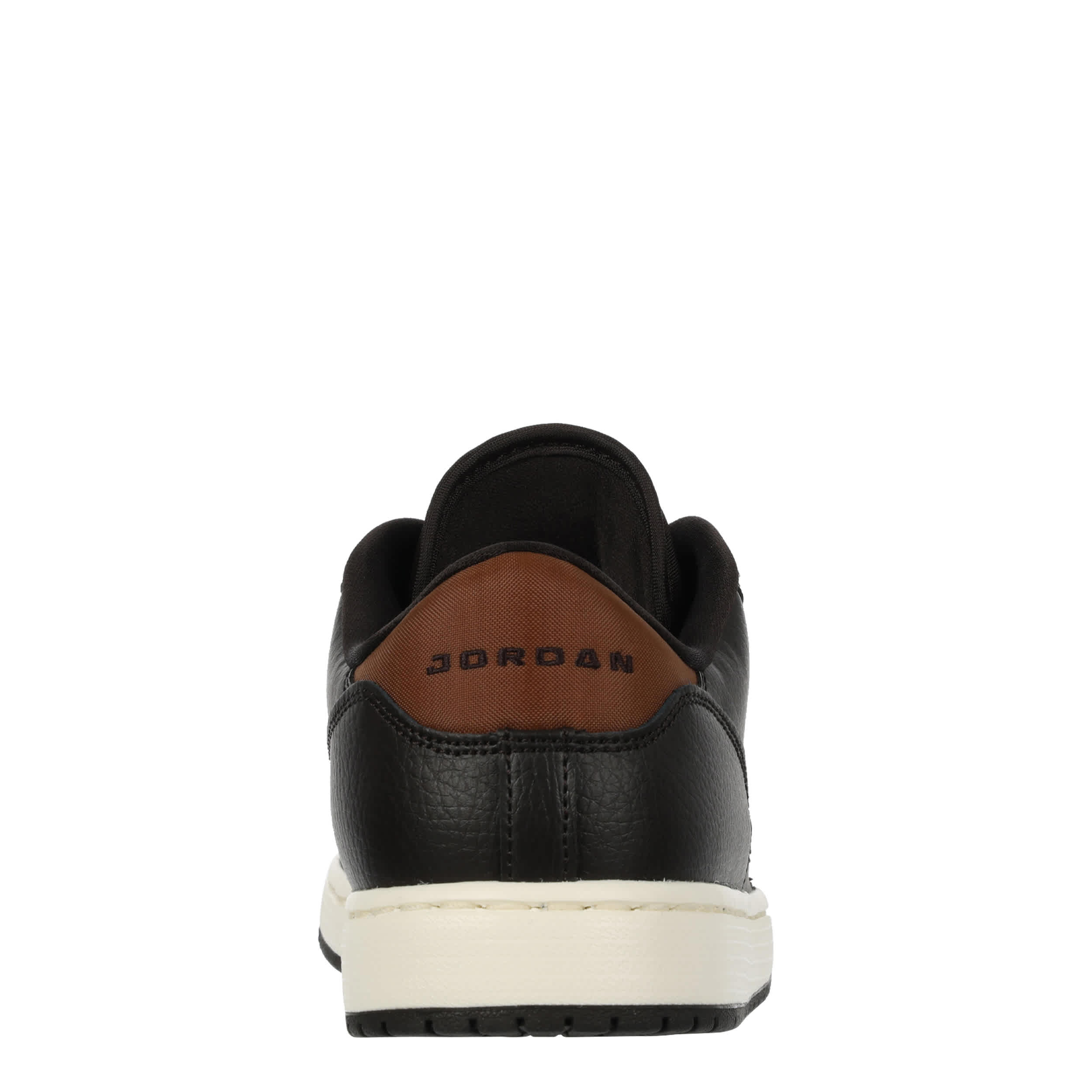 JORDAN-MENS COURT CONNECT LOW SNEAKER-BLACK & BROWN