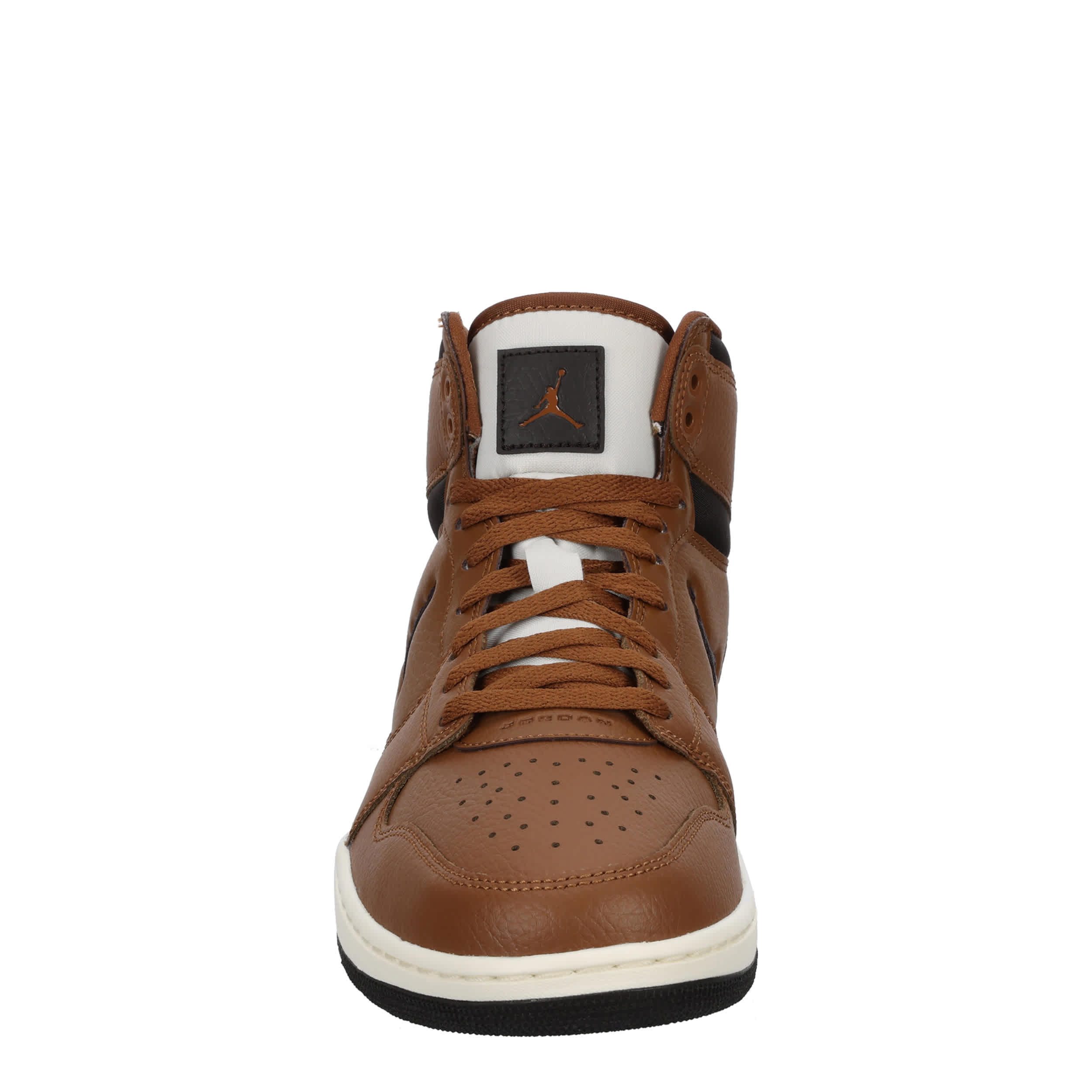 JORDAN-MENS COURT CONNECT MID SNEAKER-BROWN & TAN