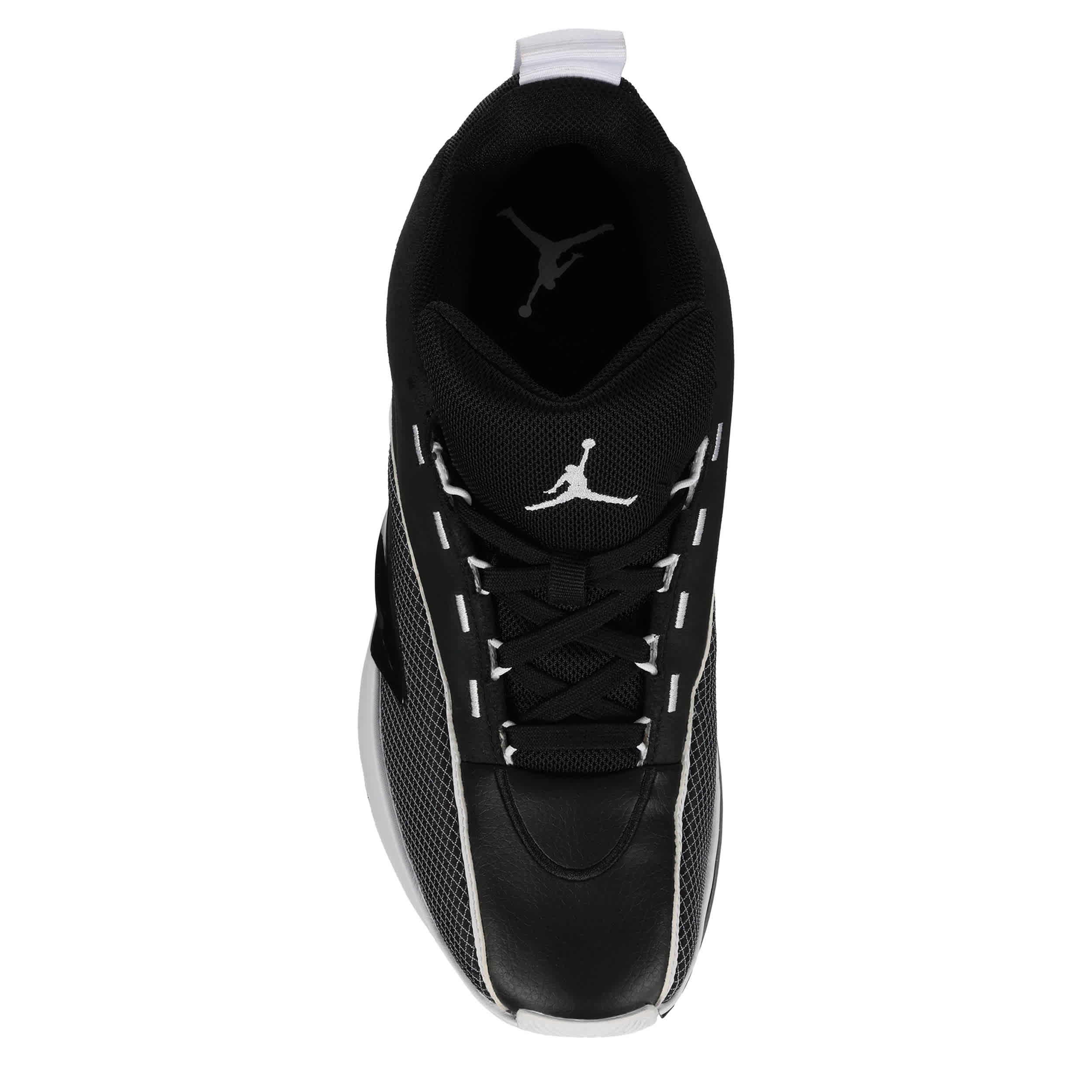 JORDAN-MENS ALL GAME BASKETBALL SNEAKER-BLACK & WHITE