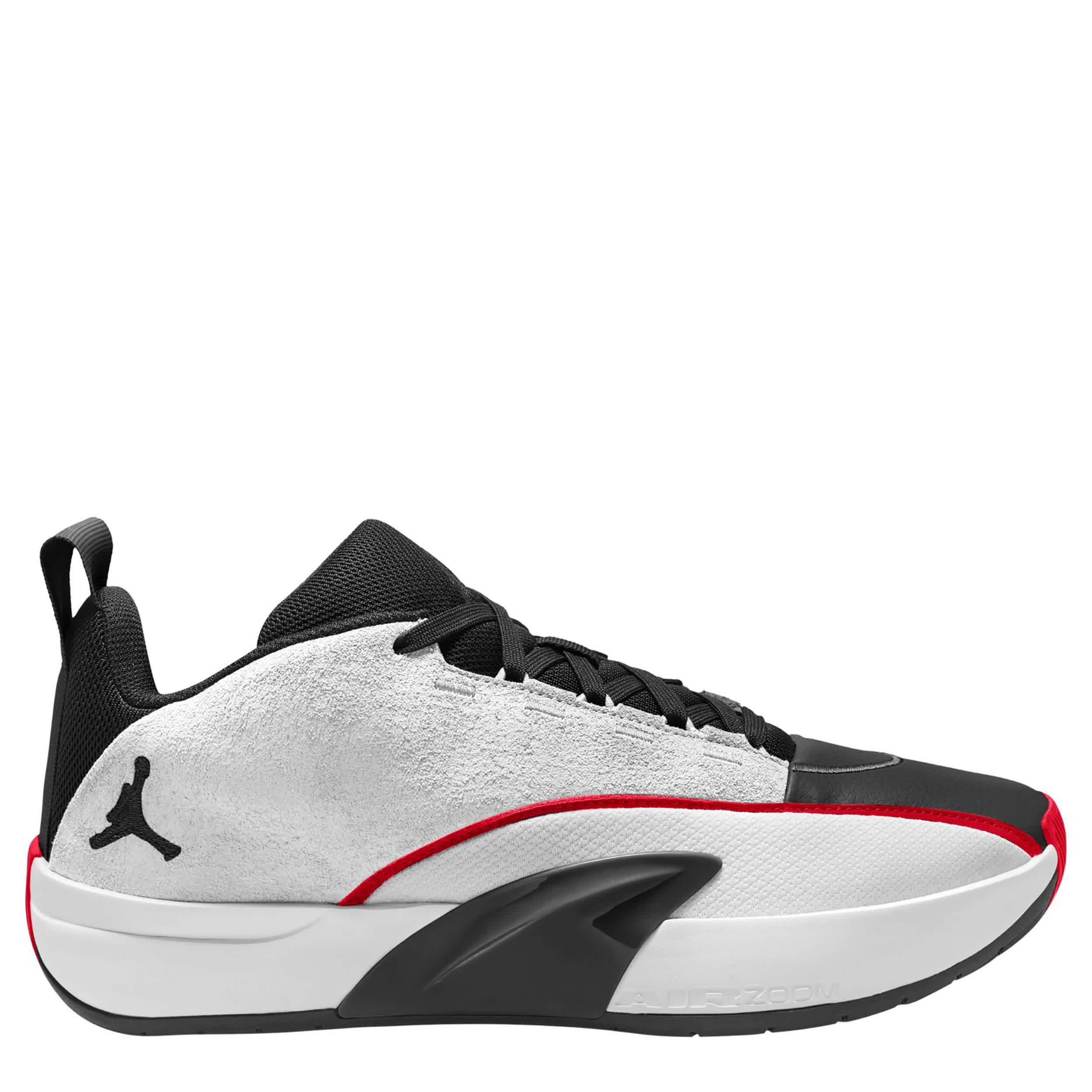JORDAN-MENS ALL GAME BASKETBALL SNEAKER-WHITE & RED