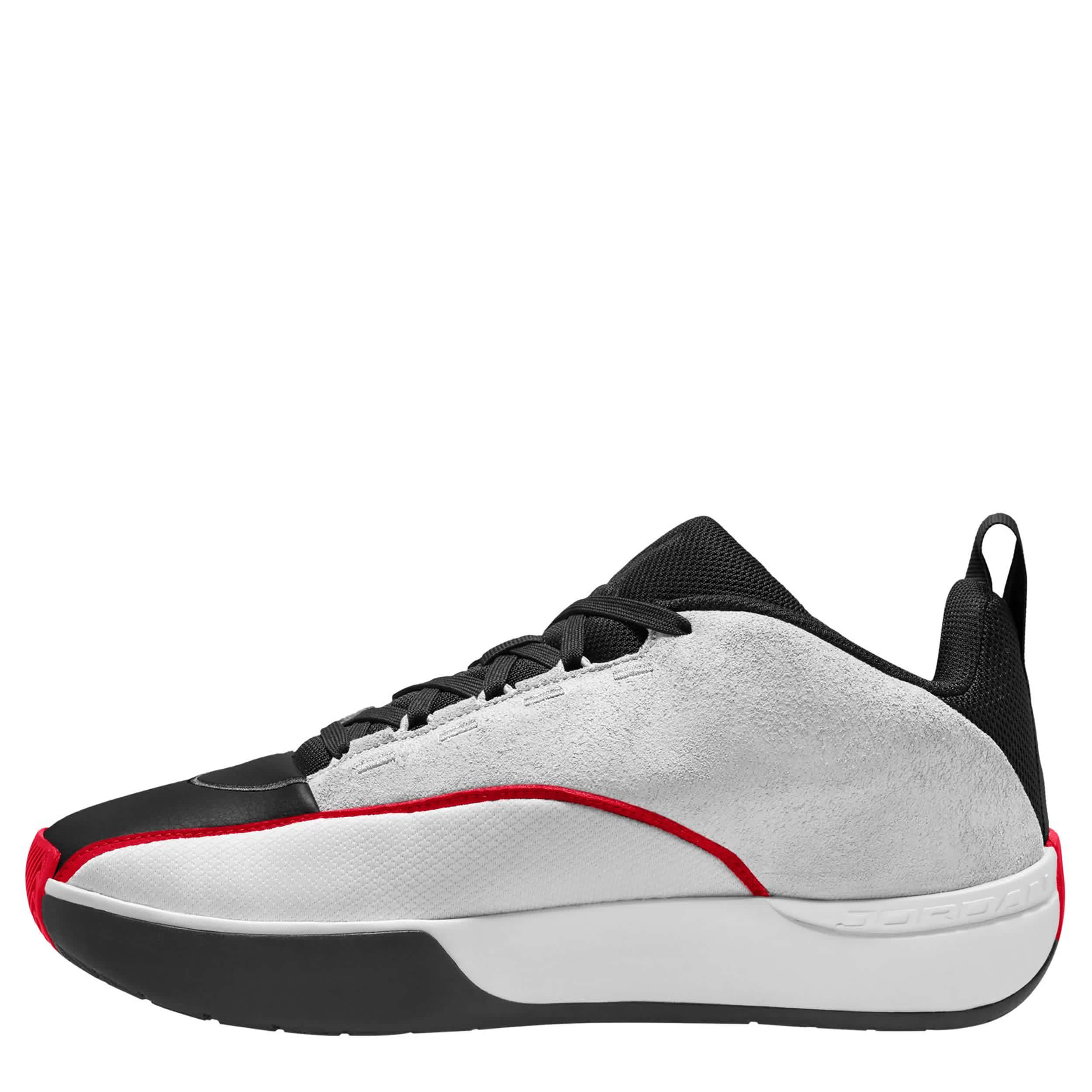 JORDAN-MENS ALL GAME BASKETBALL SNEAKER-WHITE & RED