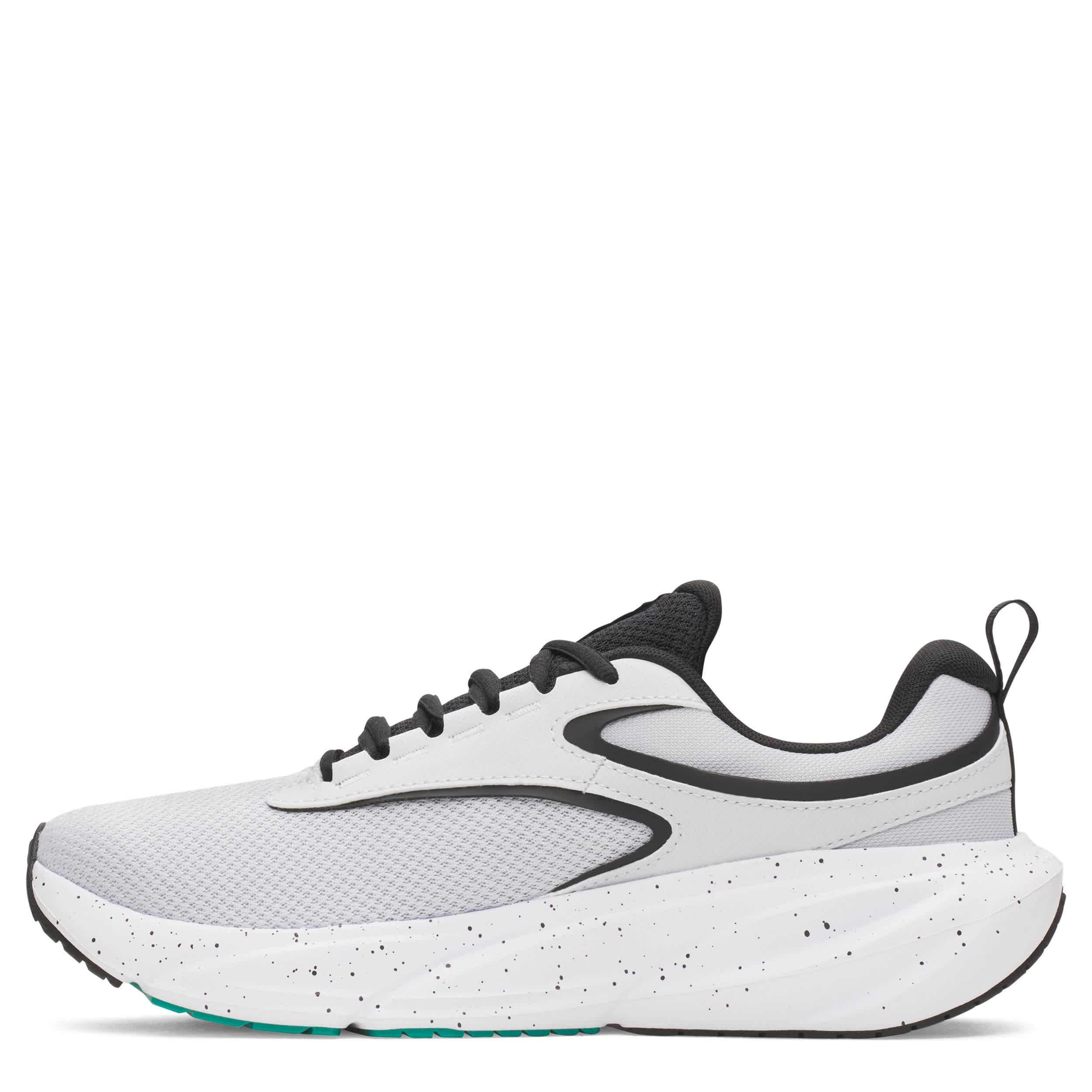 UNDER ARMOUR-MENS SURGE 4 RUNNING SHOE-GREY & BLUE