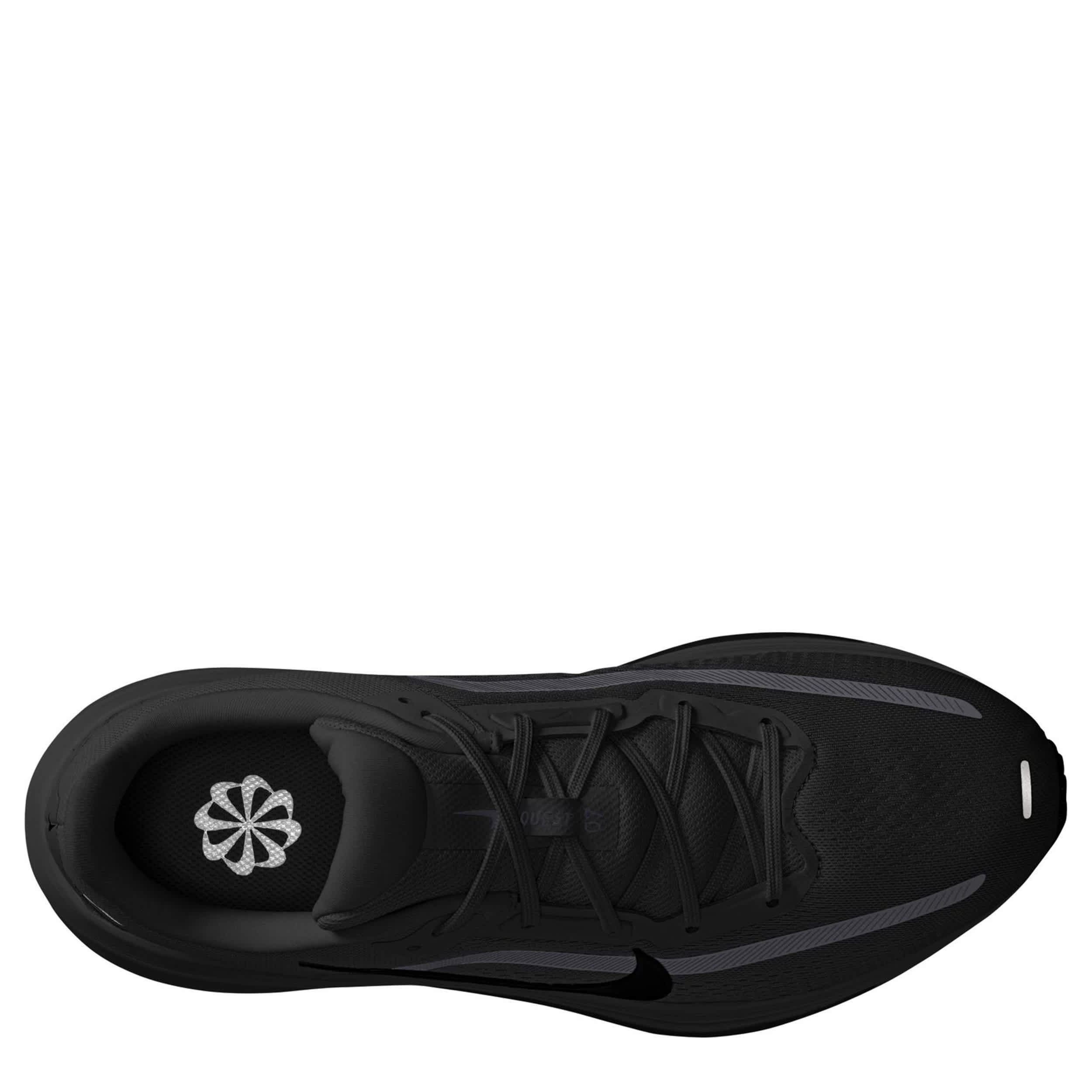 NIKE-MENS QUEST 7 RUNNING SHOE-BLACK & BLACK