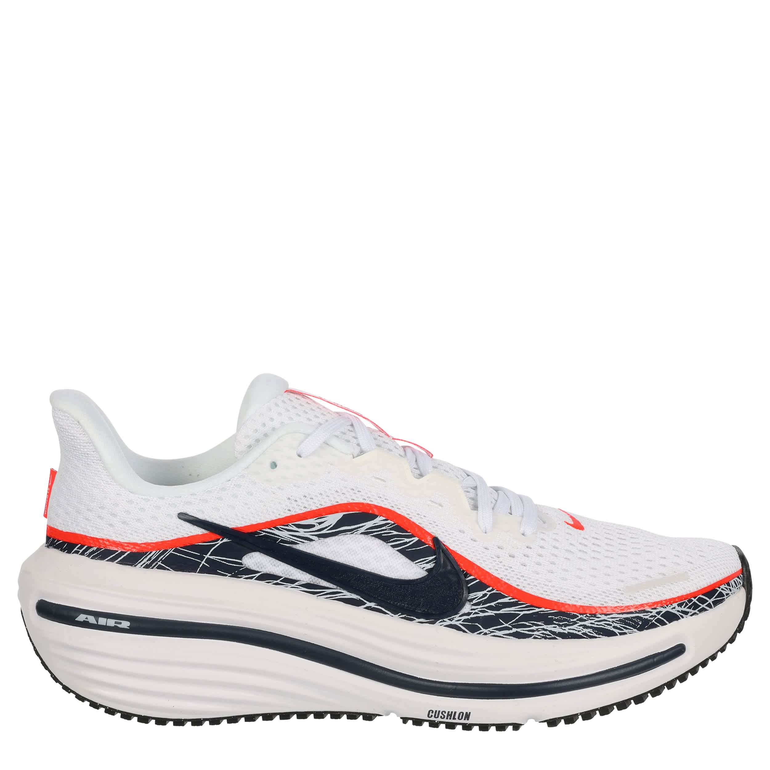 NIKE-MENS WINFLO 12 RUNNING SHOE-WHITE & RED