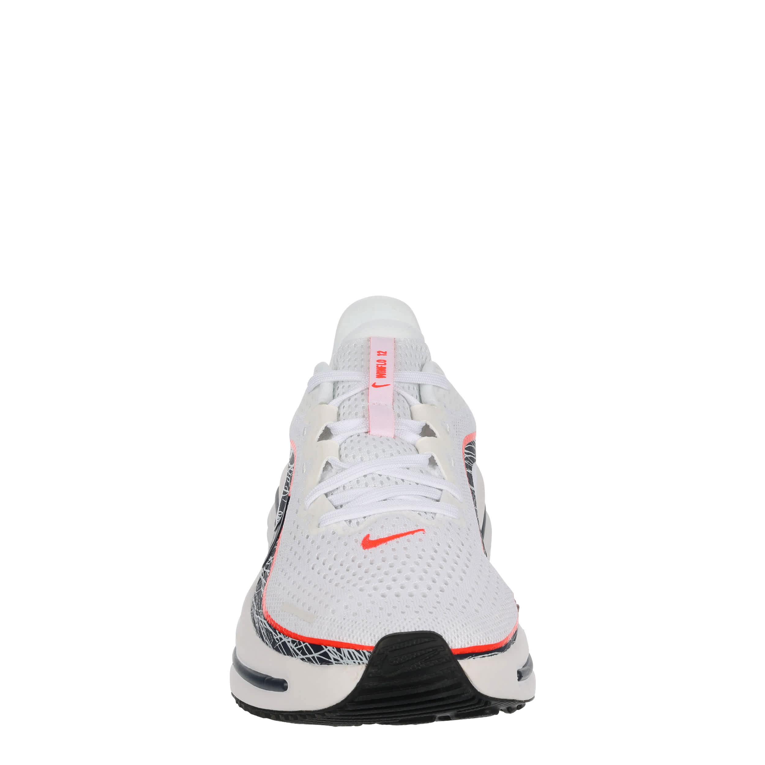NIKE-MENS WINFLO 12 RUNNING SHOE-WHITE & RED