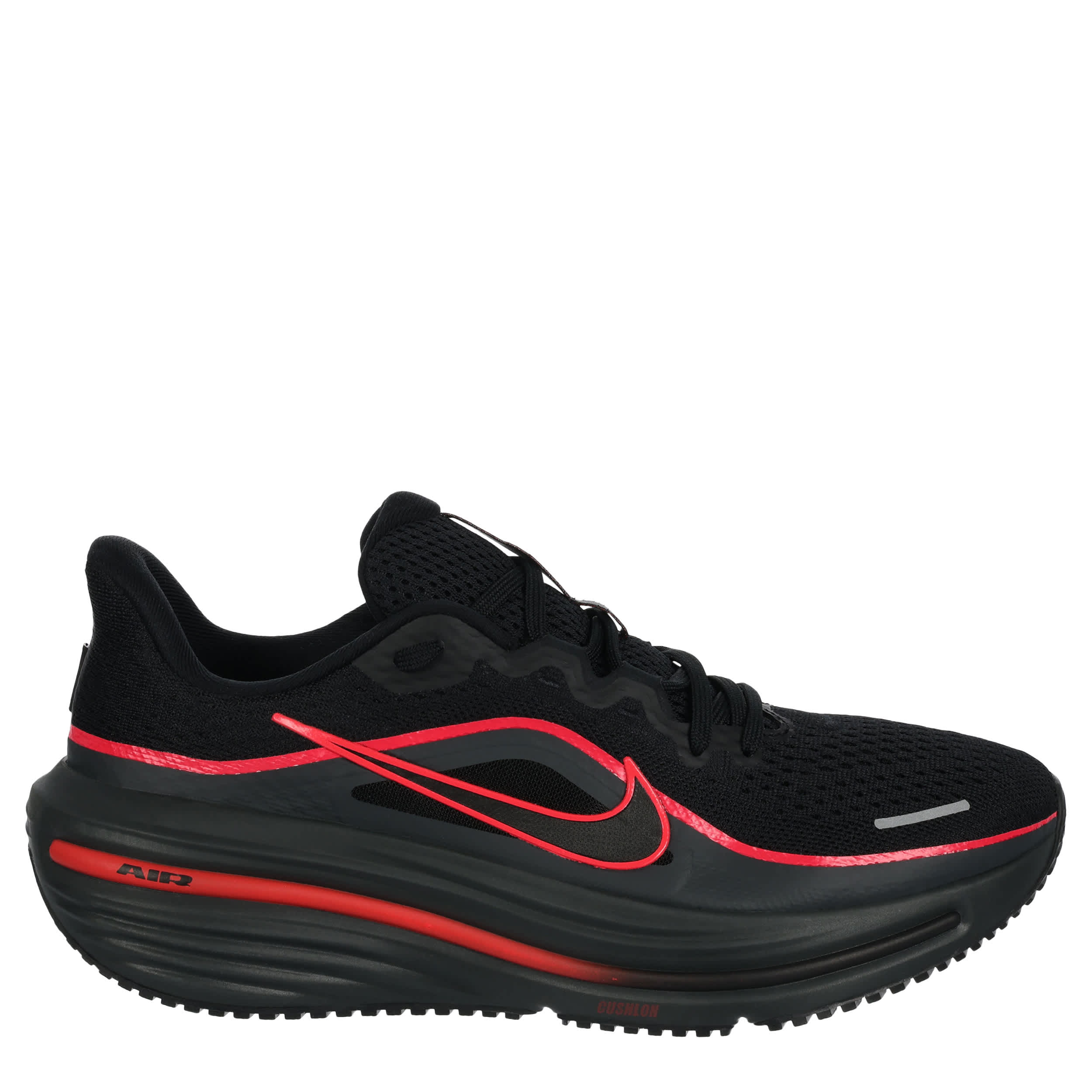 NIKE-MENS WINFLO 12 RUNNING SHOE-BLACK & RED