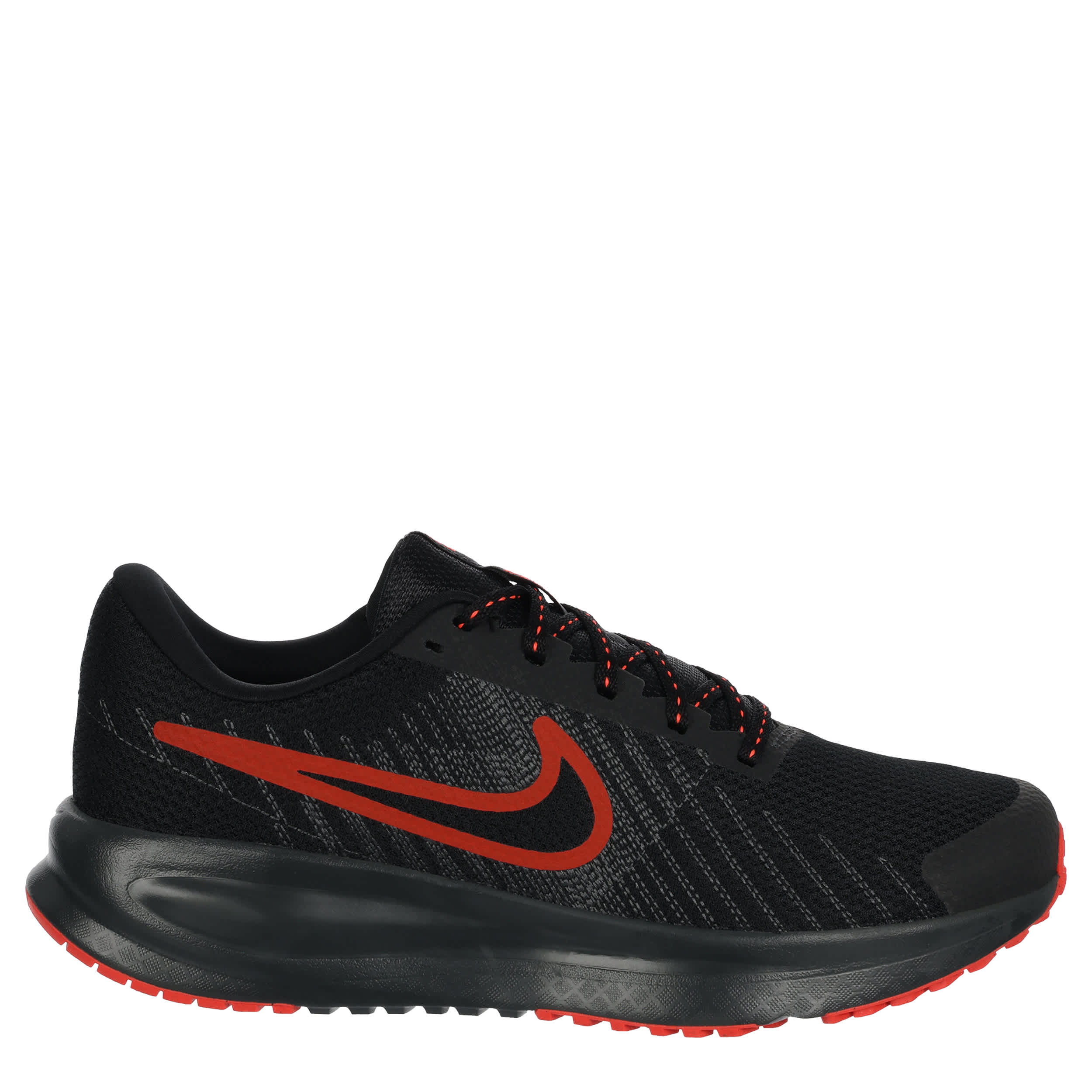 NIKE-MENS RUN DEFY RUNNING SHOE-BLACK & RED