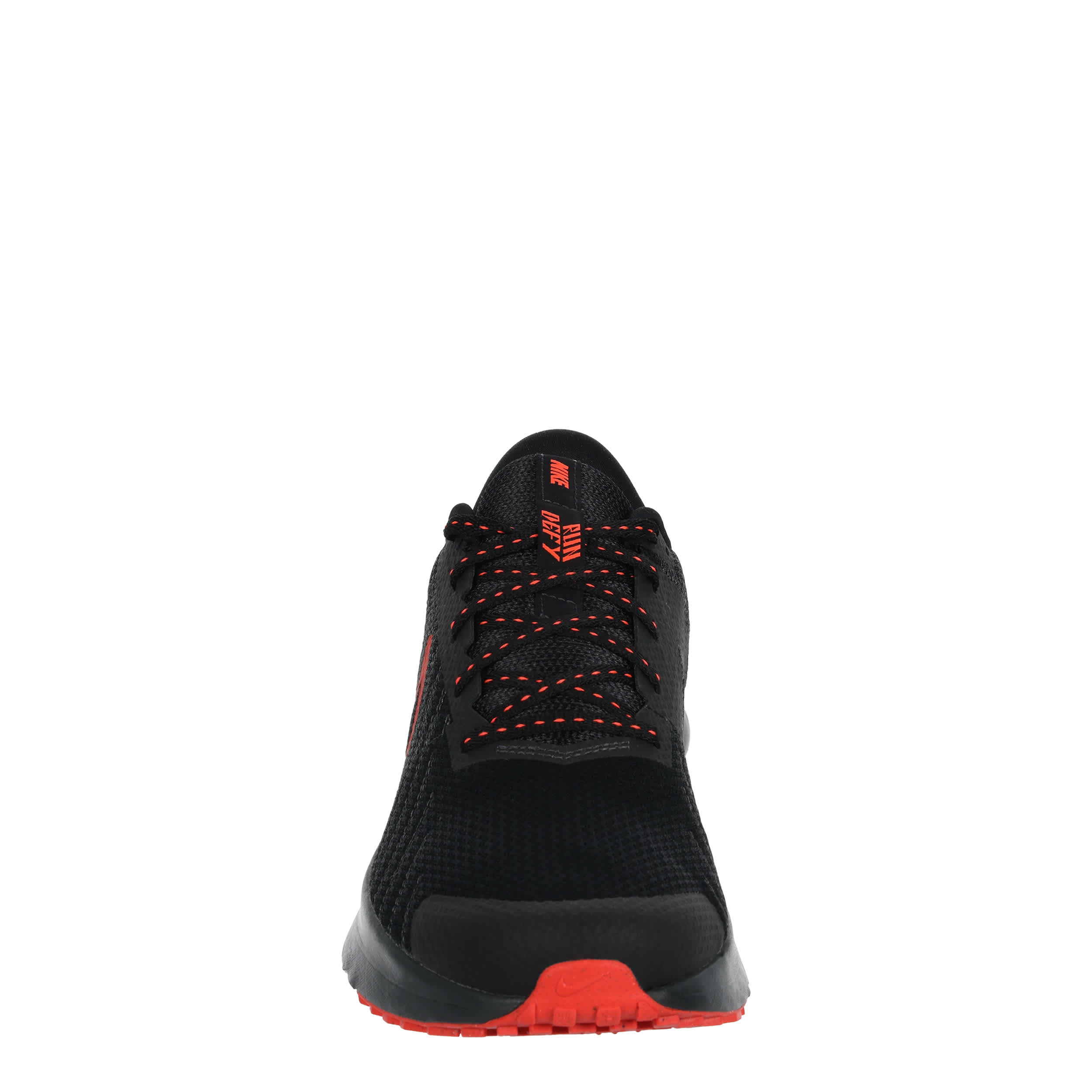 NIKE-MENS RUN DEFY RUNNING SHOE-BLACK & RED