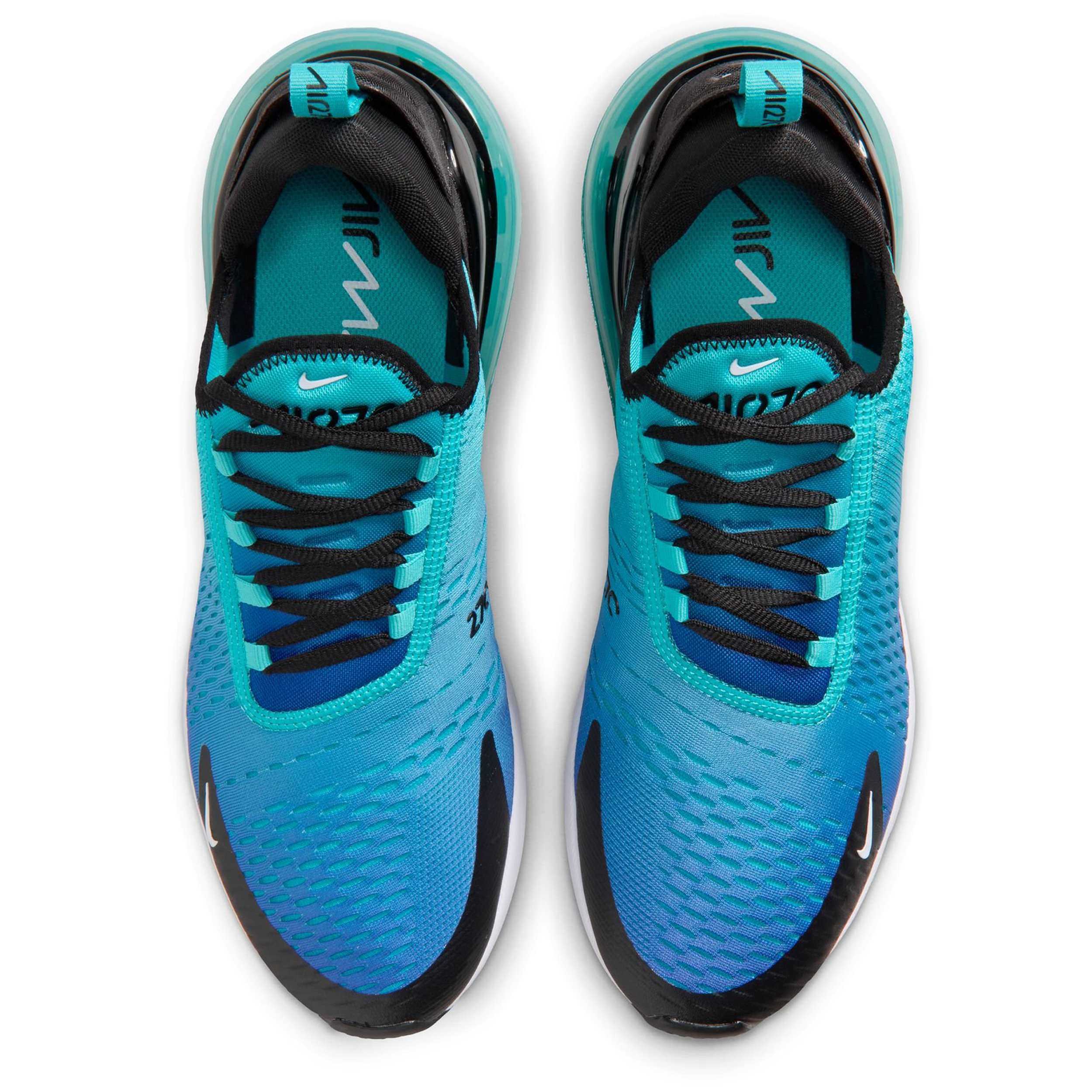 NIKE-MENS AIR MAX 270 SNEAKER-TEAL & BLUE