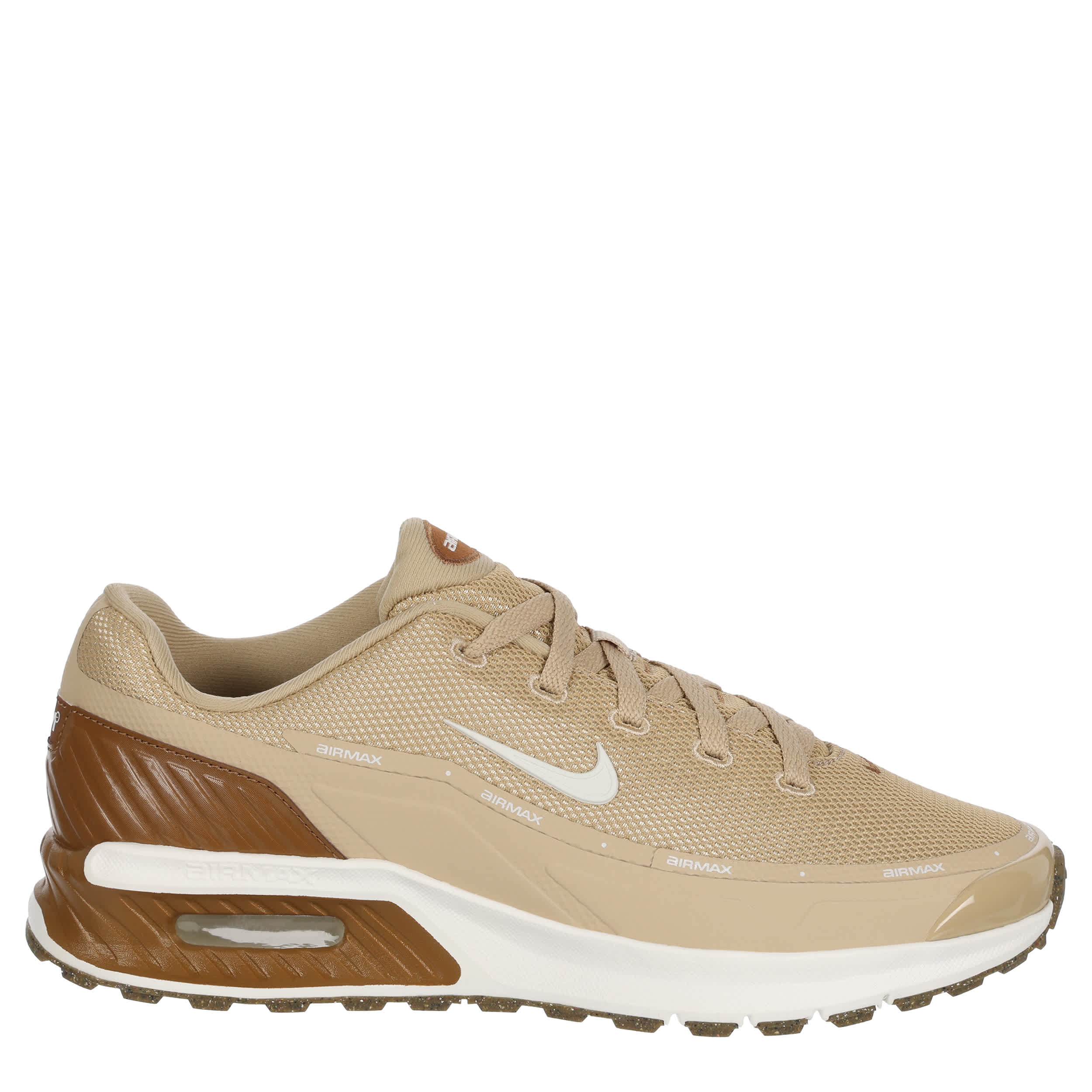 NIKE-MENS NIKE AIR MAX BIA SNEAKER-KHAKI & BROWN