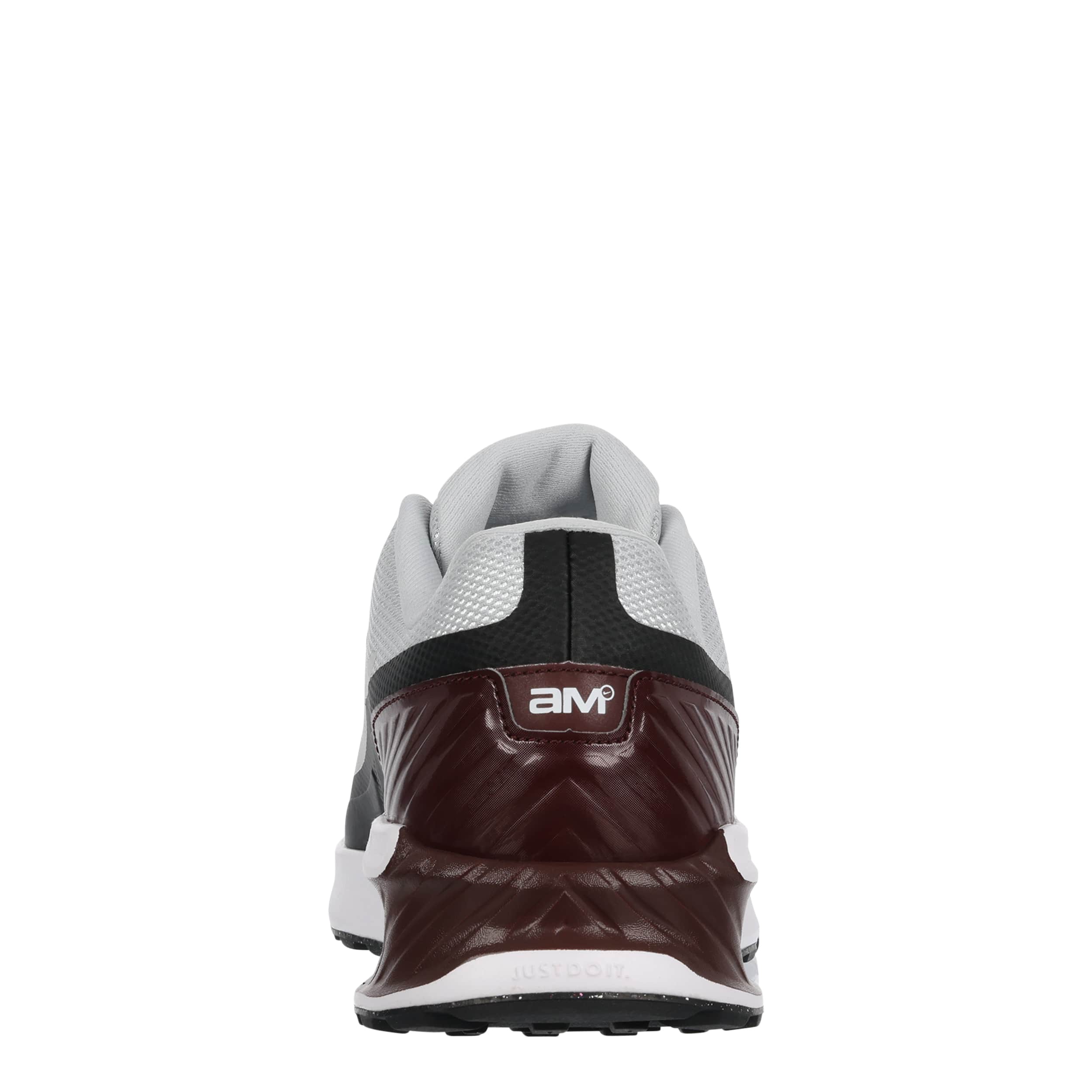 NIKE-MENS NIKE AIR MAX BIA SNEAKER-GREY & BURGUNDY