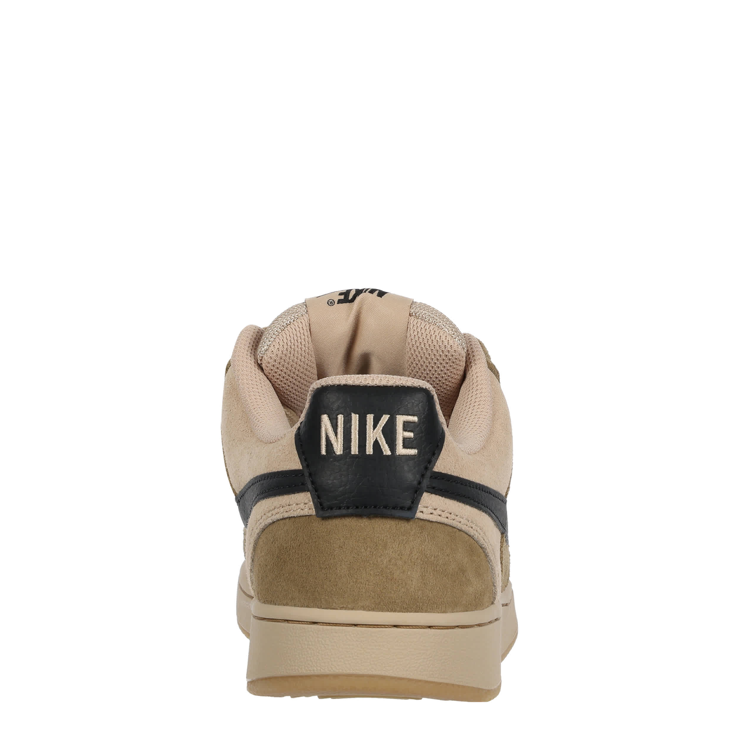 NIKE-MENS COURT VISION LOW NEXT FL SNEAKER-NATURAL & BLACK