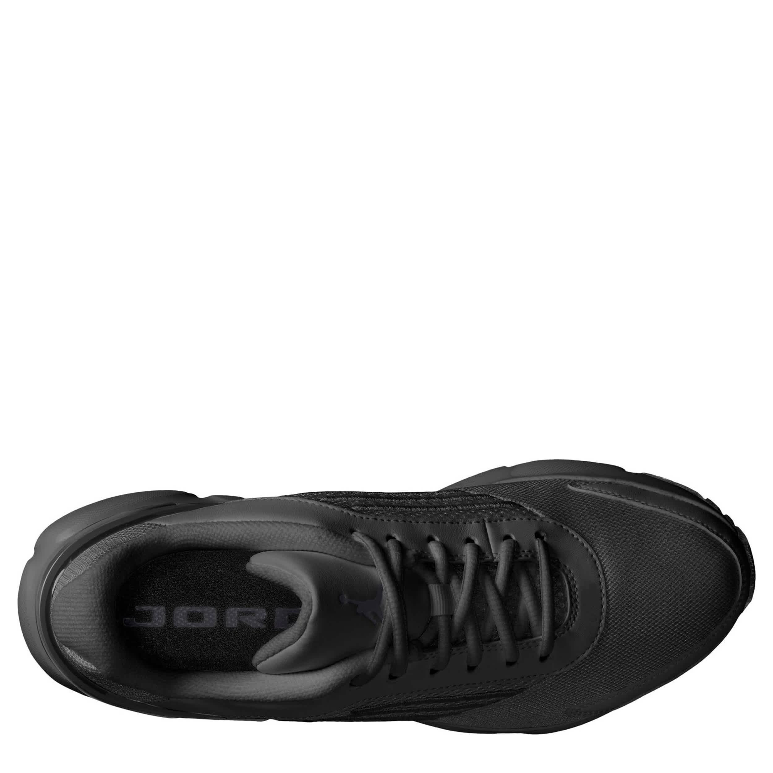 JORDAN-MENS TRUNNER FLOW SNEAKER-BLACK & BLACK