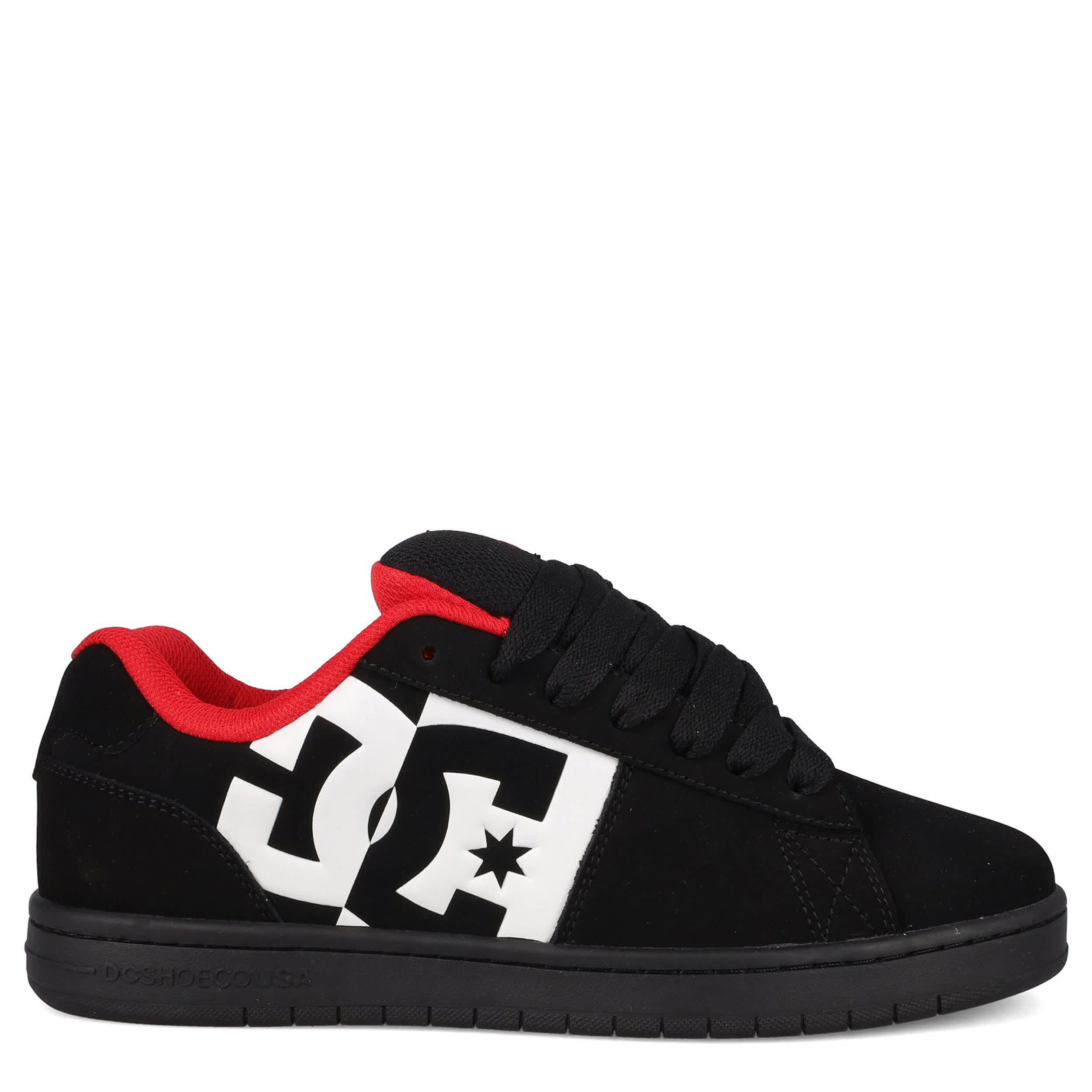 DC SHOES-MENS GAVELER 2.0 SNEAKER-BLACK & RED