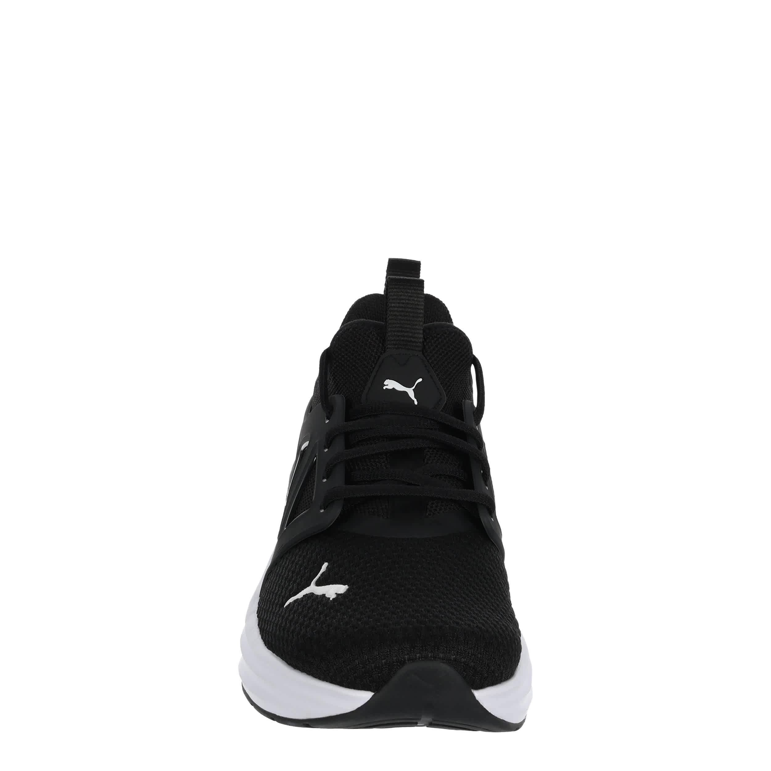 PUMA-MENS ENZO 6 STREET SNEAKER-BLACK & WHITE
