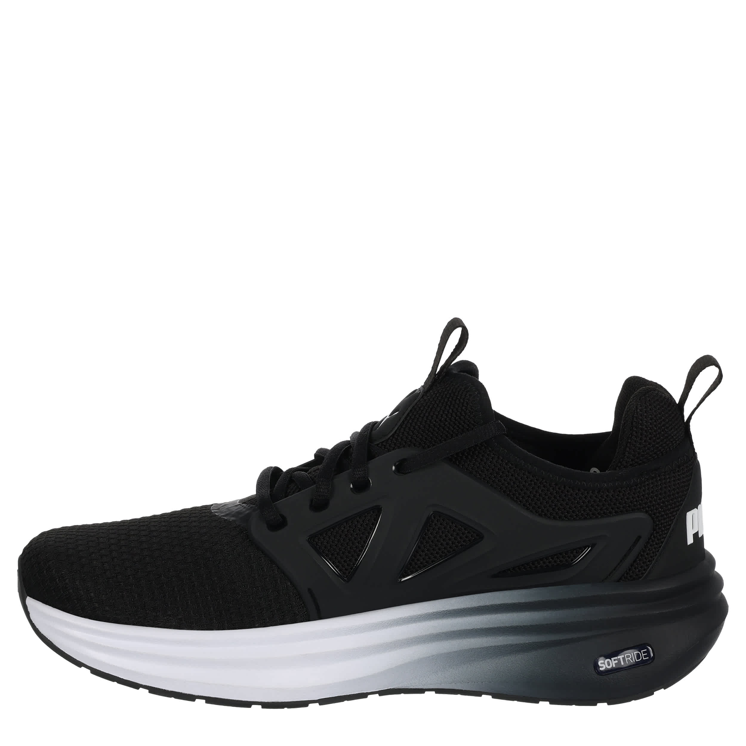 PUMA-MENS ENZO 6 STREET SNEAKER-BLACK & WHITE