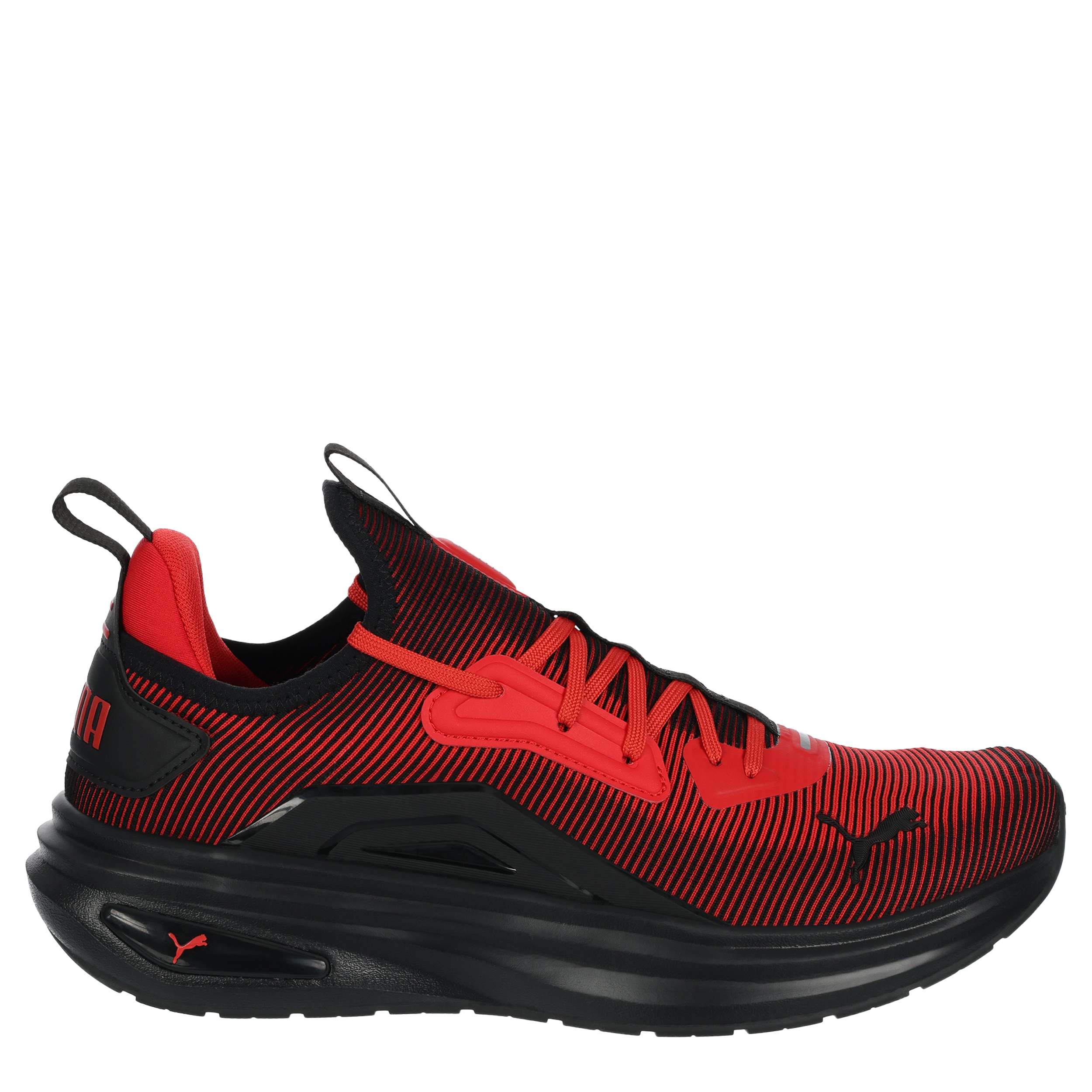PUMA-MENS ENZO EVOLVE 6 HYPE SNEAKER-RED & BLACK