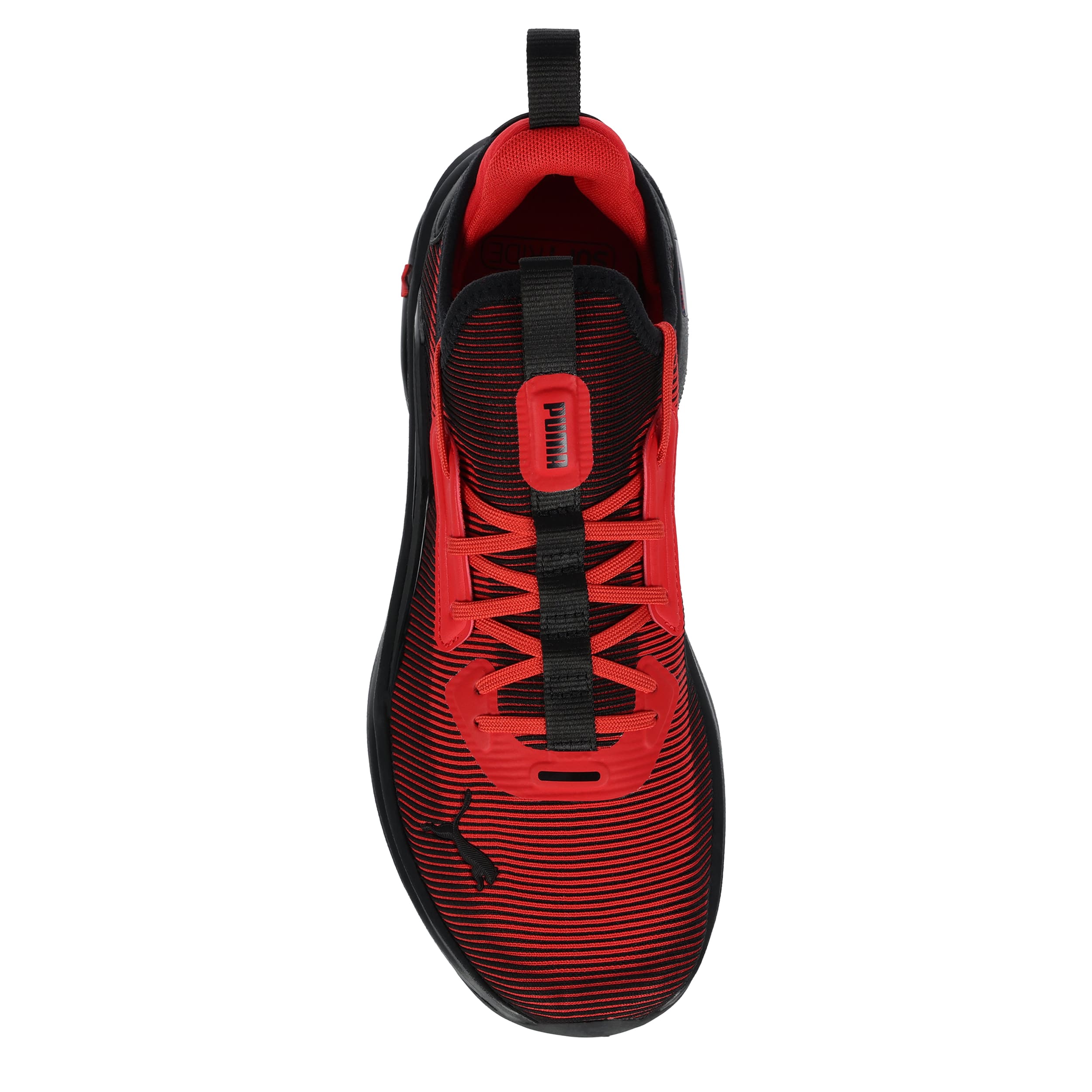 PUMA-MENS ENZO EVOLVE 6 HYPE SNEAKER-RED & BLACK