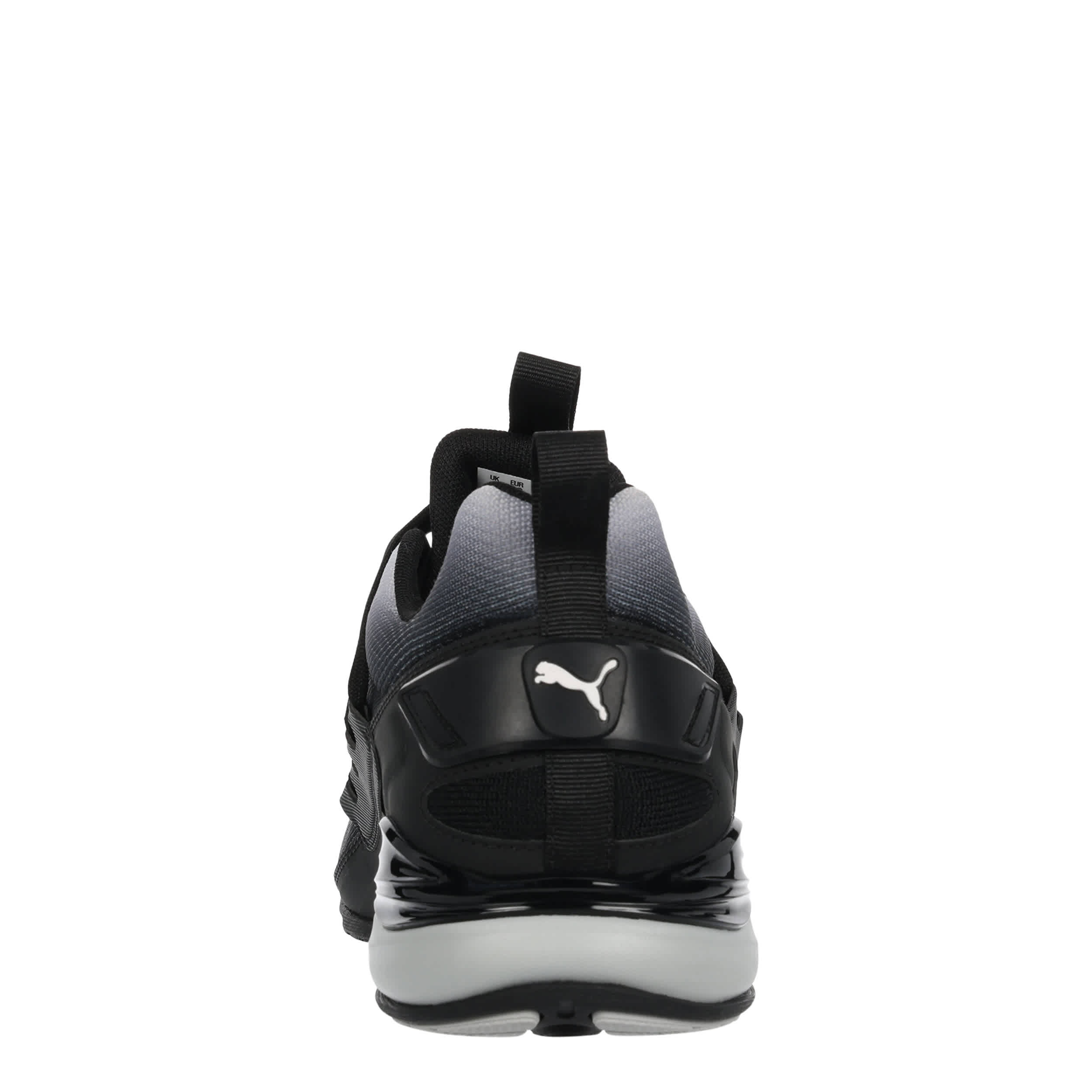 PUMA-MENS AXELION 2 SNEAKER-BLACK & WHITE
